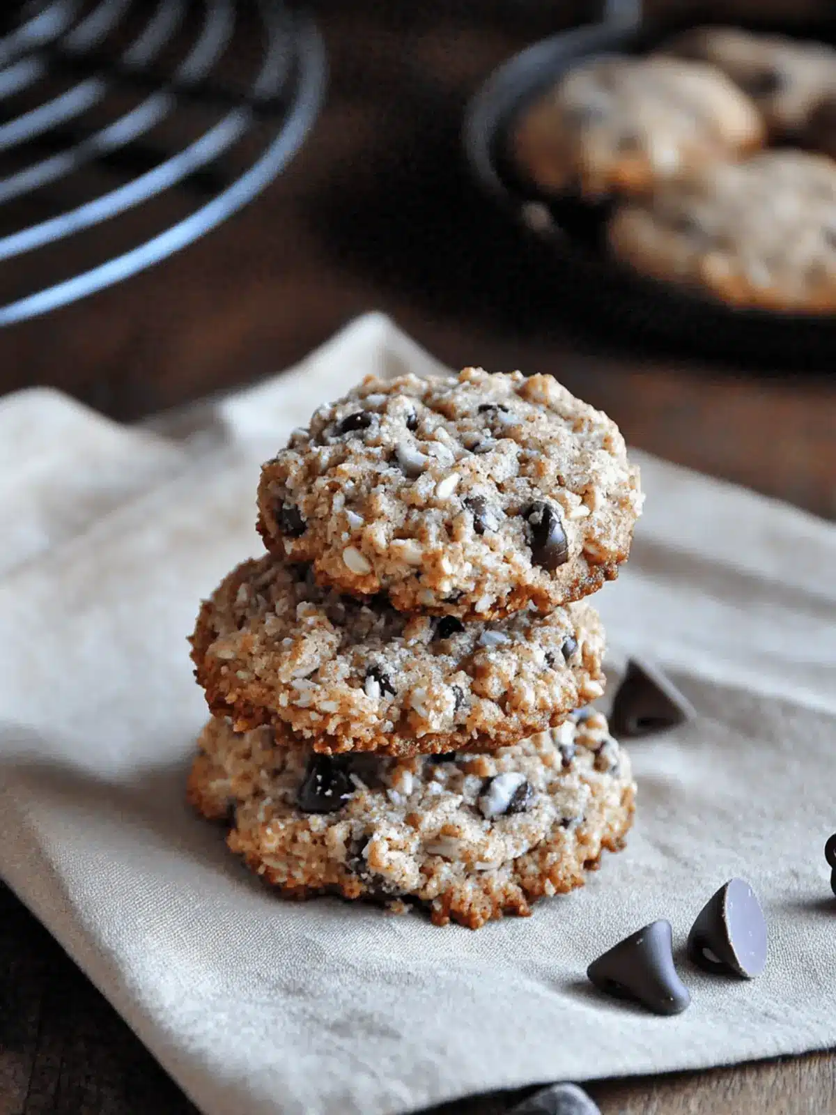 Almond Meal Cookies with Chocolate Chips and Coconut Delight 2 Almond Meal Cookies with Chocolate Chips and Coconut