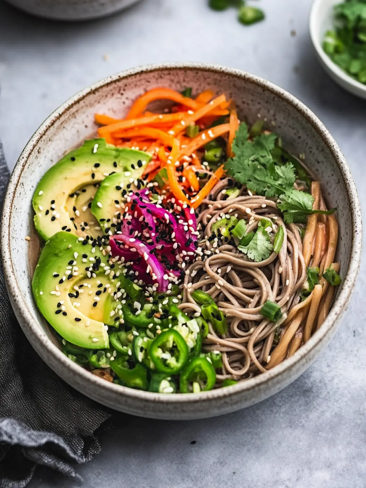 Soba Noodle Bowl The Quick Vegan Recipe You'll Love 4 Soba Noodle Bowl