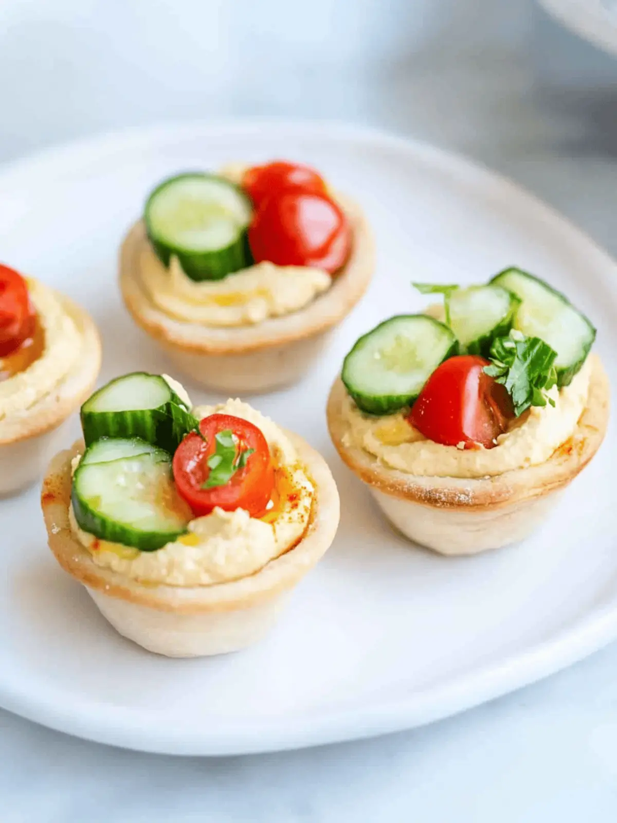 Easy Hummus Cups: Fun Party Bites Everyone Will Love 2 Easy Hummus Cups