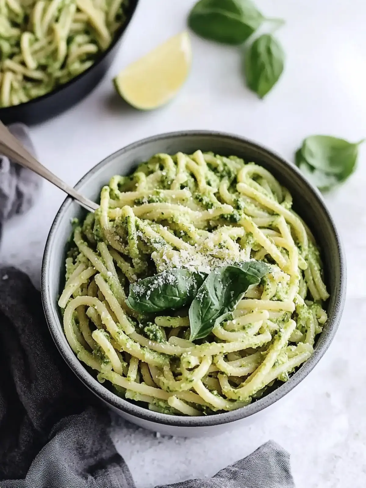 Easy Vegan Pesto Pasta High-Protein Delight in 30 Minutes 3 Easy Vegan Pesto Pasta (High-Protein)