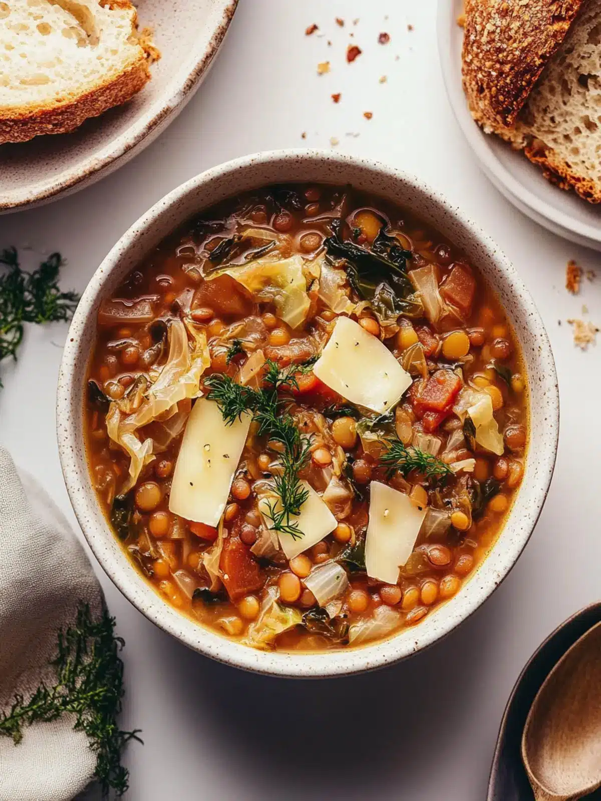 Nourishing Cabbage, Fennel & Lentil Soup for Cozy Evenings 4 Nourishing Cabbage, Fennel & Lentil Soup (1 Pot!)