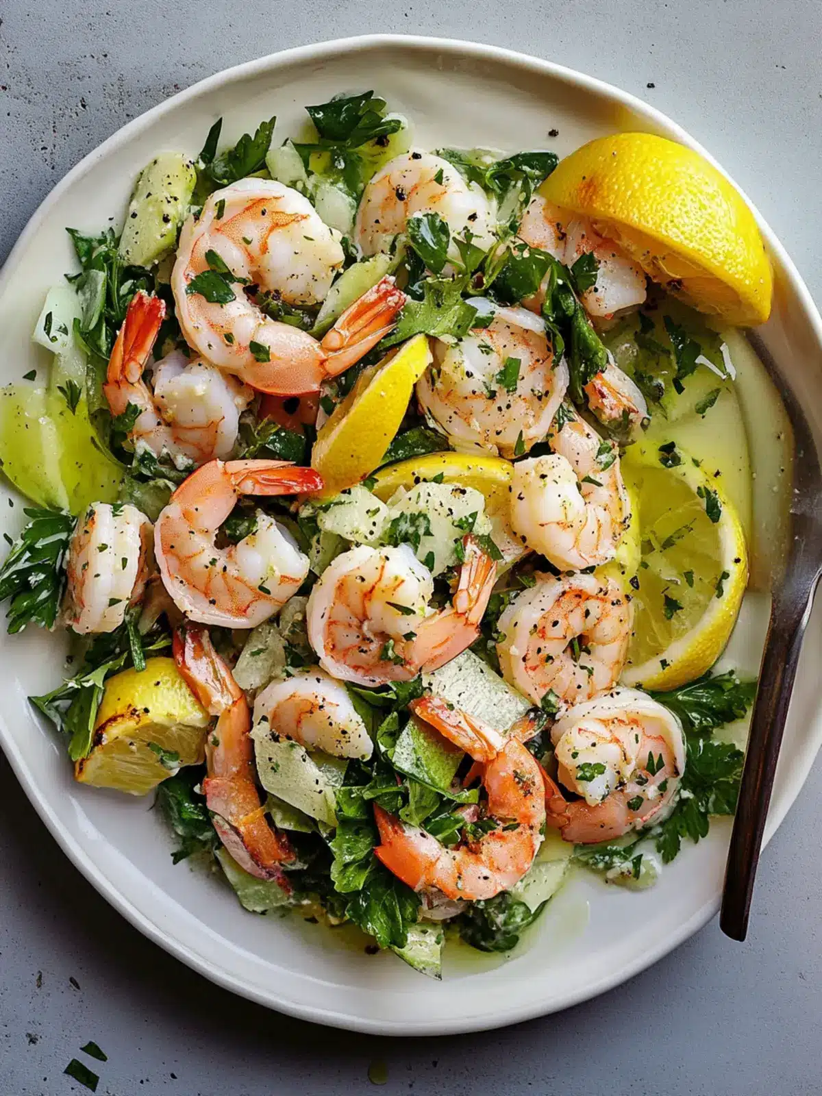 Delicious Shrimp Salad: Creamy Lemon Twist for Summer Freshness 2 Shrimp Salad