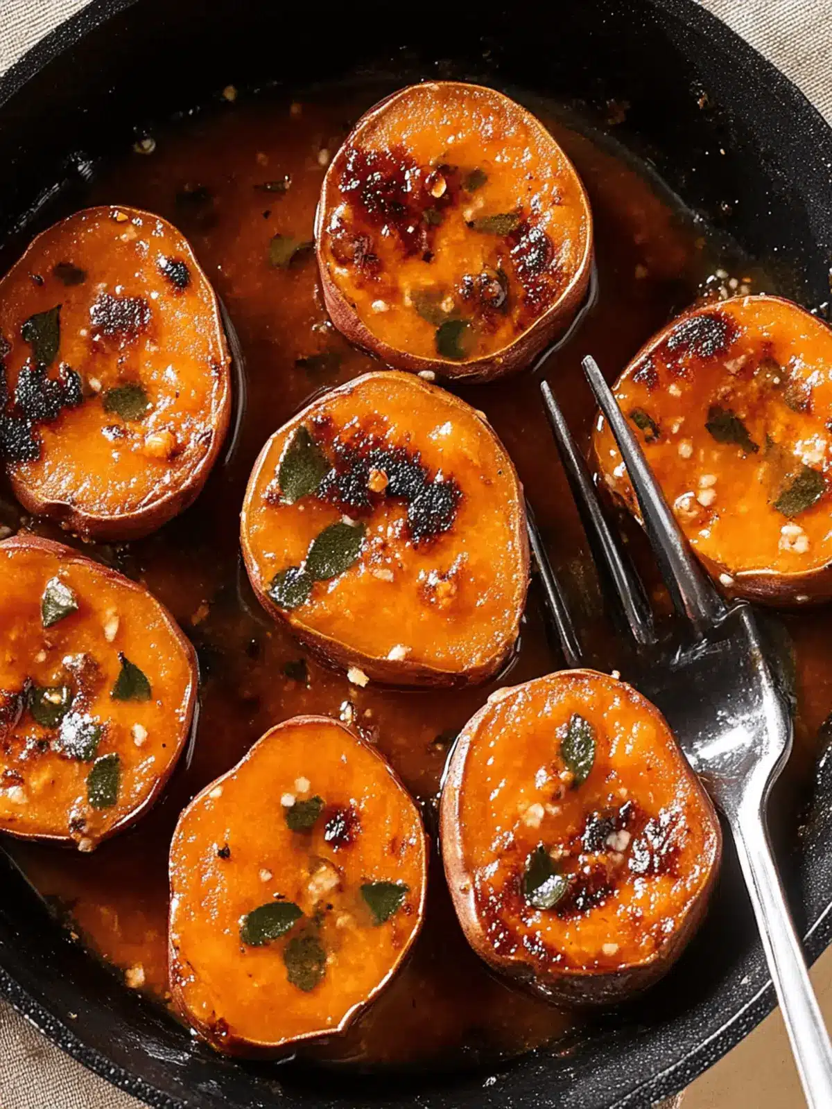 Savory Melting Sweet Potatoes with Maple-Miso Glaze Delight 2 Melting Sweet Potatoes