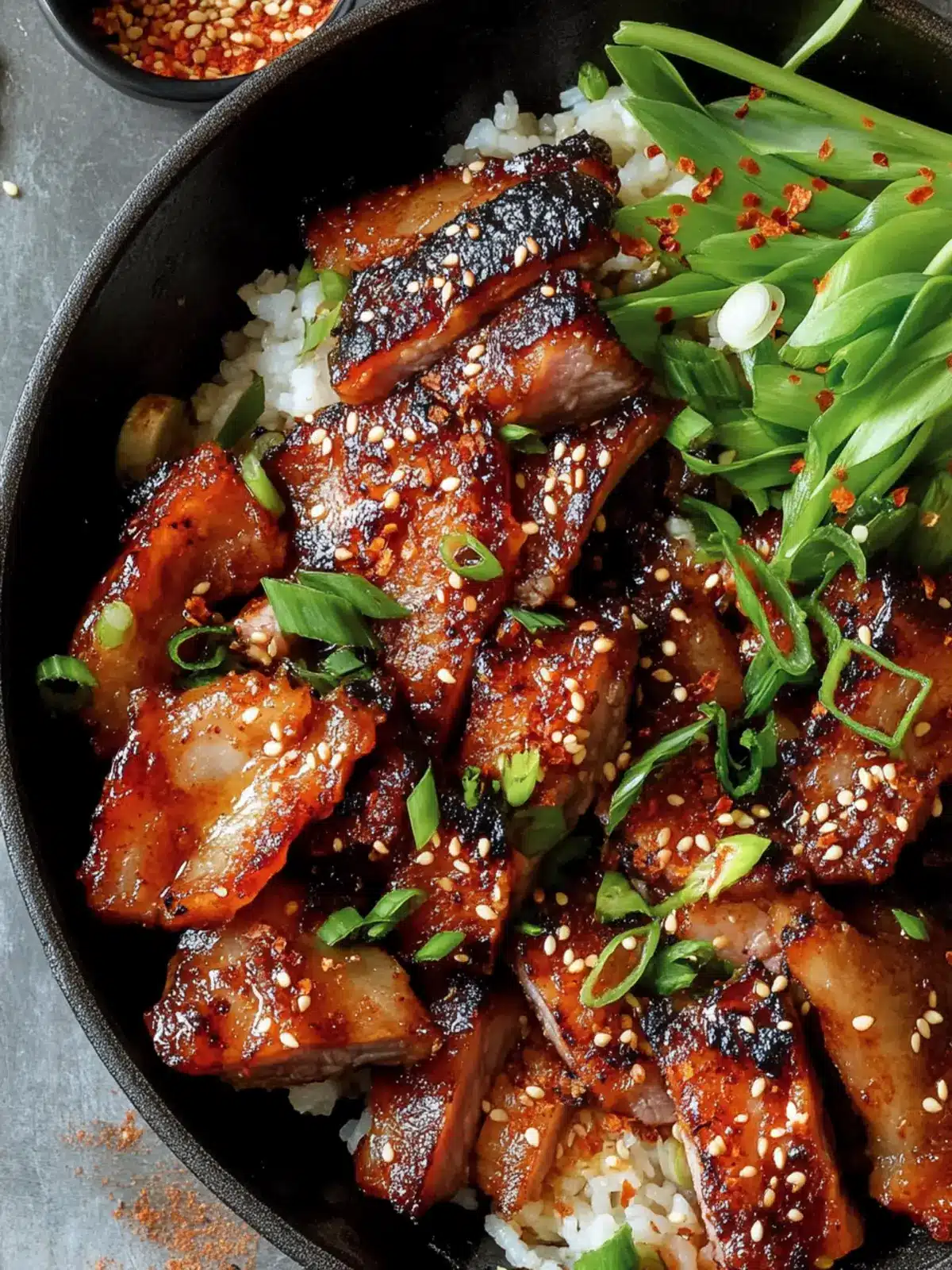 Savor Healthy Korean Pork Belly Skillet in 30 Minutes Flat! 3 Healthy Korean Pork Belly Skillet