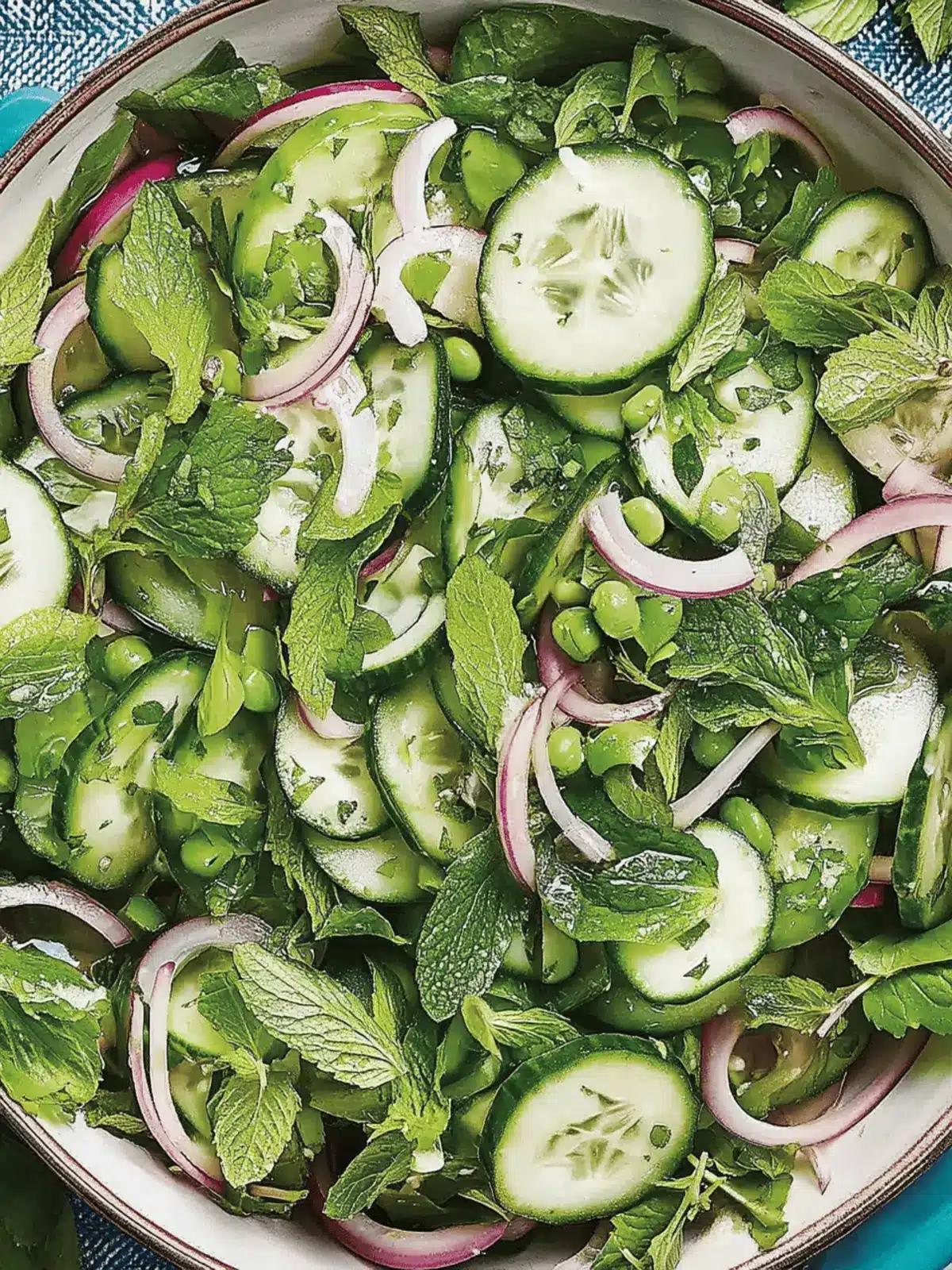 Crisp Cucumber and Onion Salad for Refreshing Summer Delights 4 Cucumber and Onion Salad