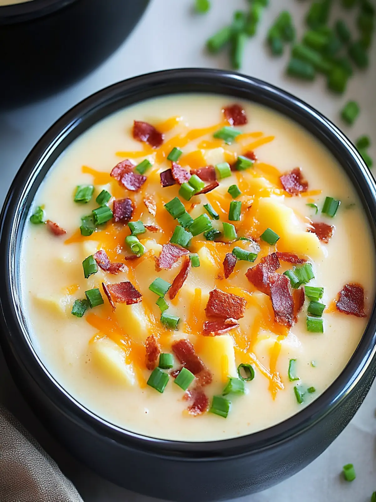Warm Up with Slow Cooker Loaded Potato Soup Magic 3 Slow Cooker Loaded Potato Soup