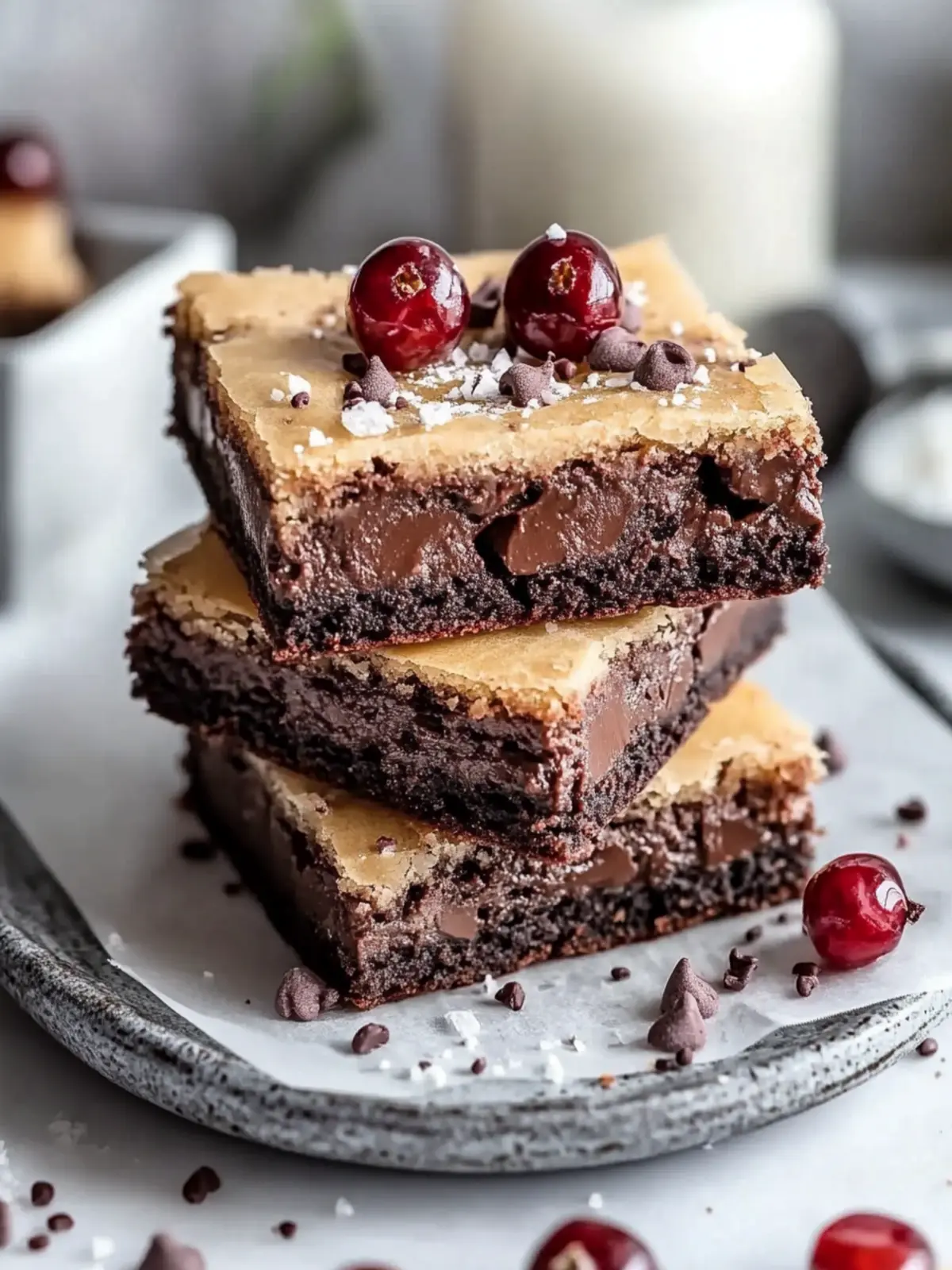 Double Layer Vegan Brookies That Will Blow Your Mind! 4 Double Layer Vegan Brookies