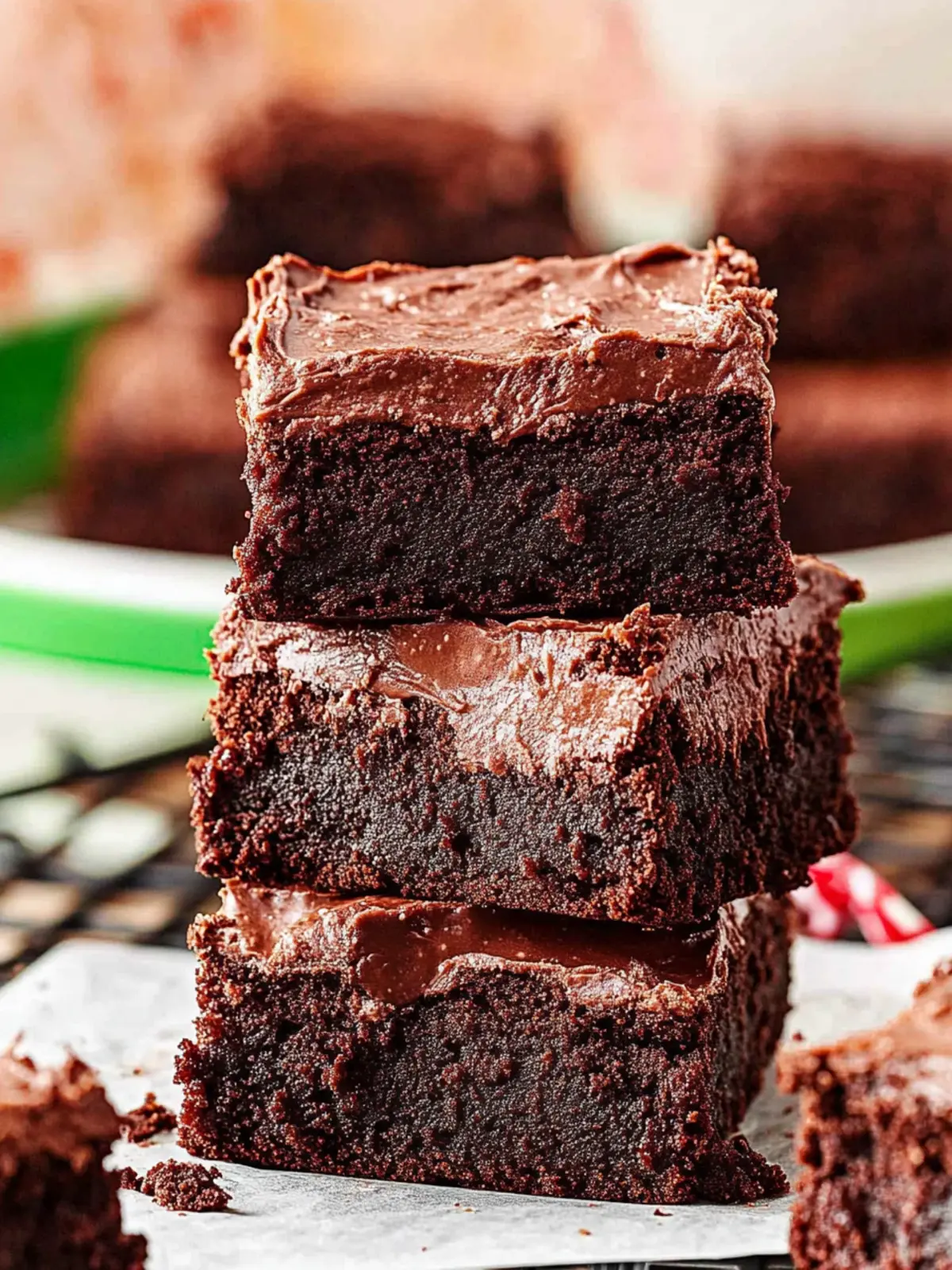 Deliciously Fudgy Frosted Brownies You'll Absolutely Love 4 Frosted Brownies