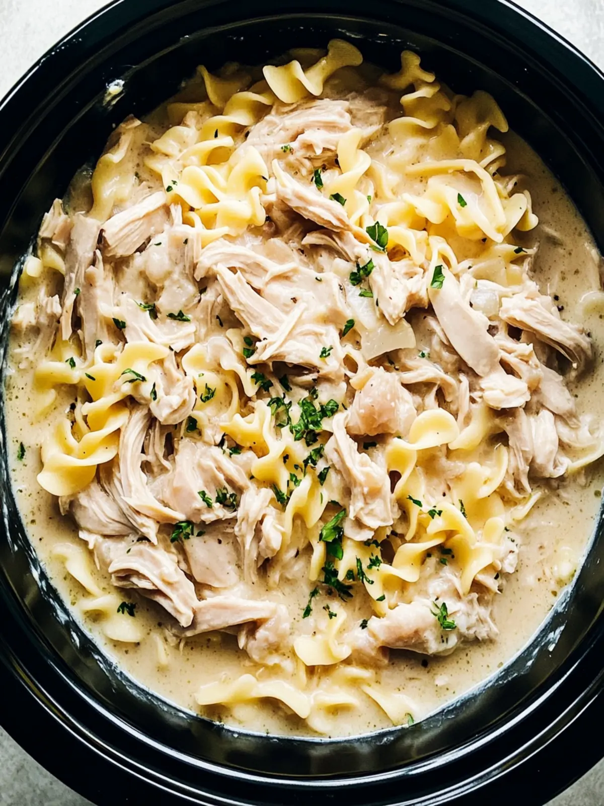 Crockpot Chicken and Noodles: Cozy Comfort Made Easy 3 Crockpot Chicken and Noodles