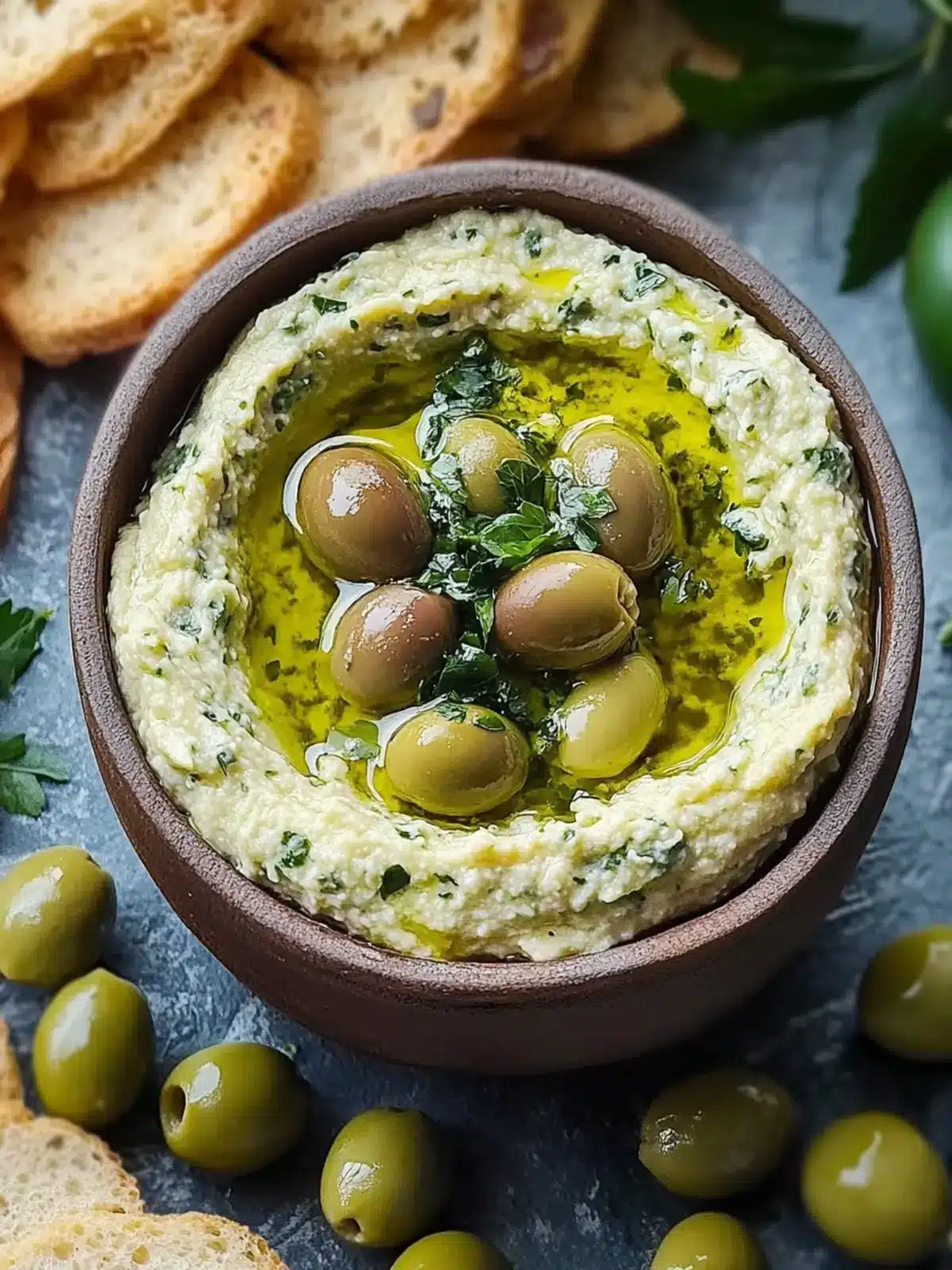 Olive Lovers' Dream Dip: Creamy Flavor in Every Bite 3 Olive Lovers Dream Dip