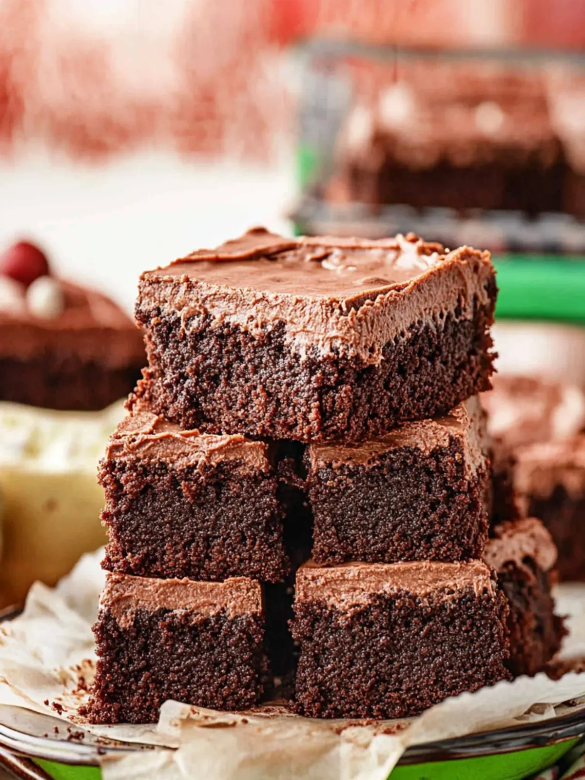 Deliciously Fudgy Frosted Brownies You'll Absolutely Love 3 Frosted Brownies