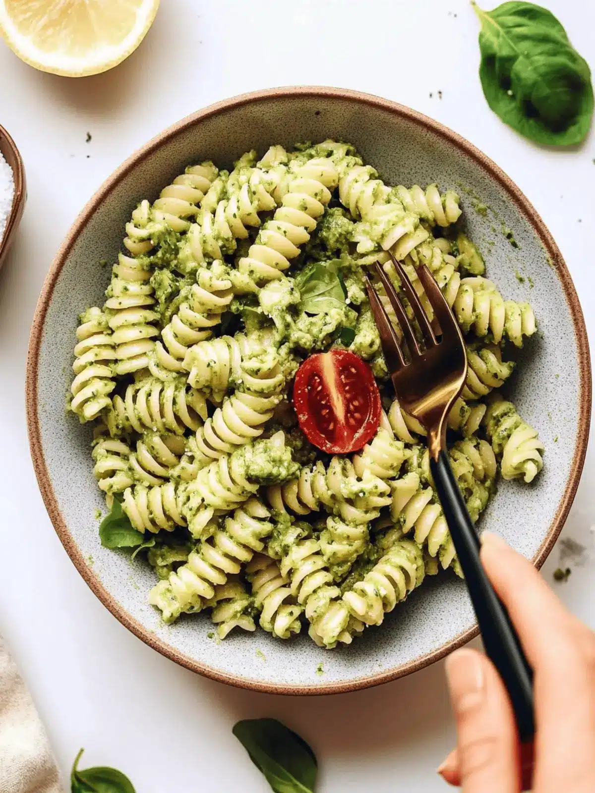 Delicious Avocado Pesto Pasta Salad in Just 30 Minutes 4 Avocado Pesto Pasta Salad