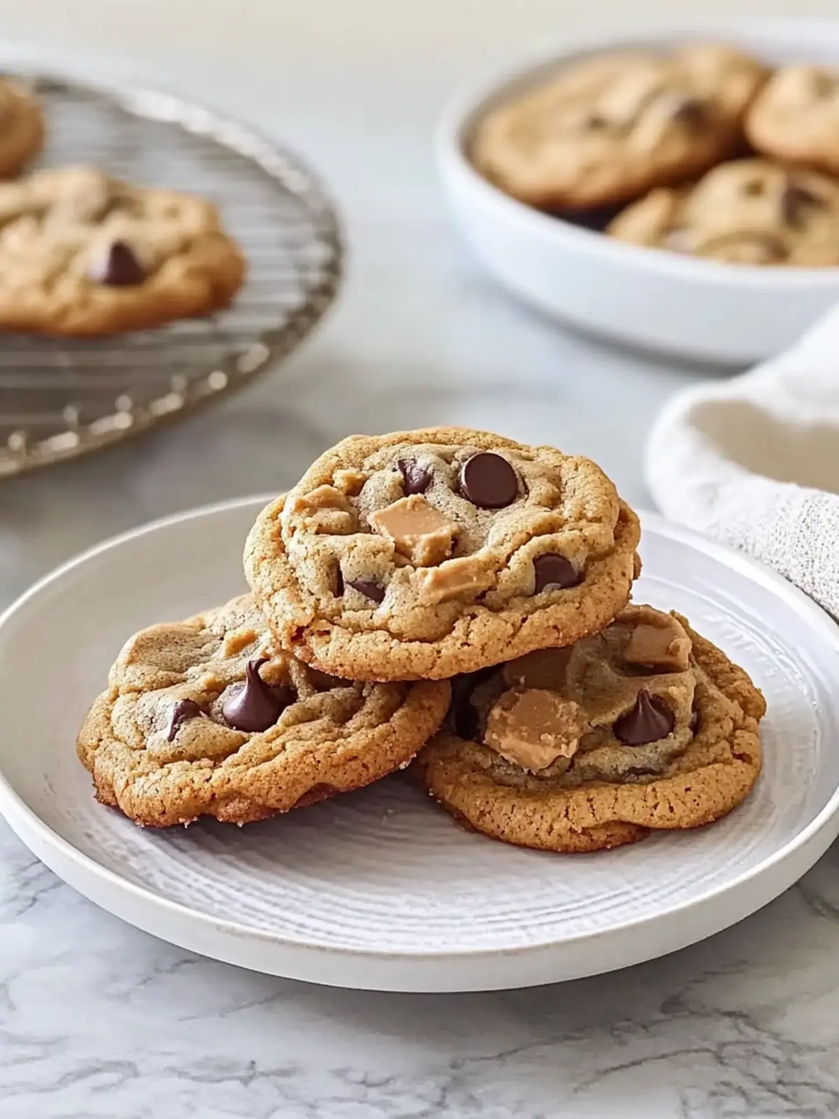 Irresistible Chewy Peanut Butter Chocolate Chip Cookies Recipe 2 Chewy Peanut Butter Chocolate Chip Cookies