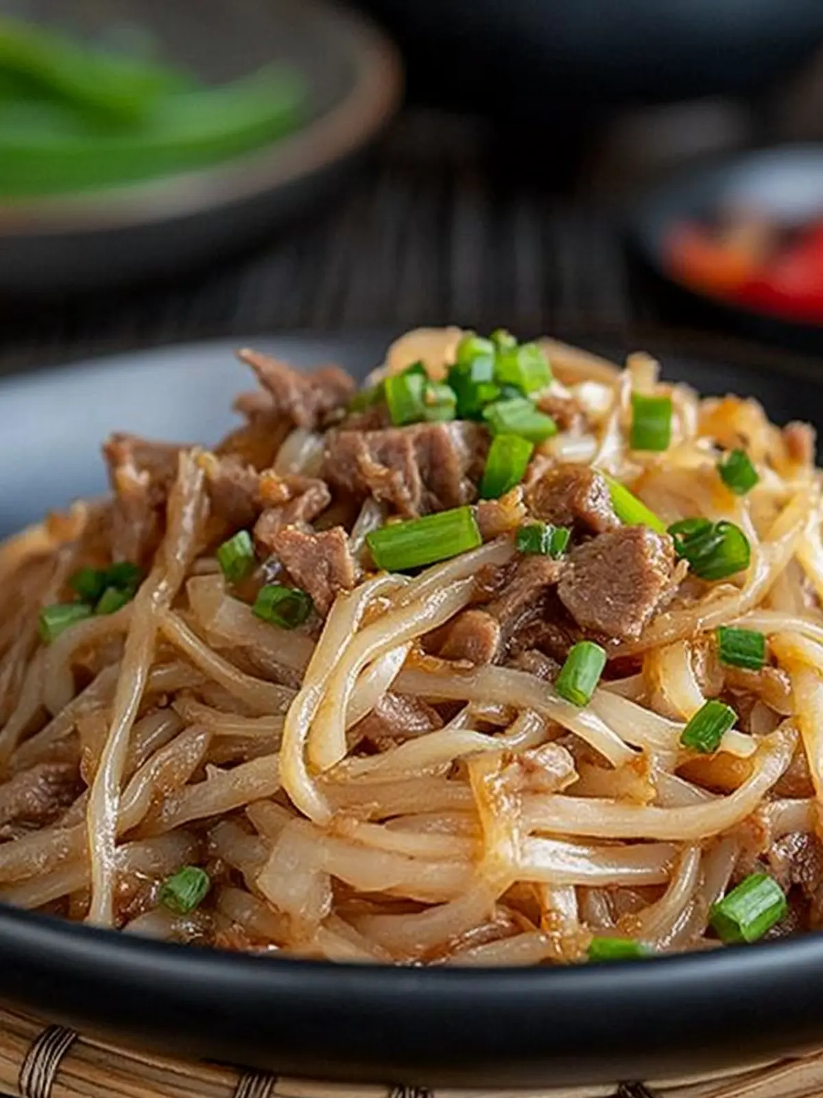 Beef Noodles with Spicy XO Sauce - Quick Chinese New Year Feast 4 Beef Noodles with Spicy XO Sauce- Chinese New Year recipes