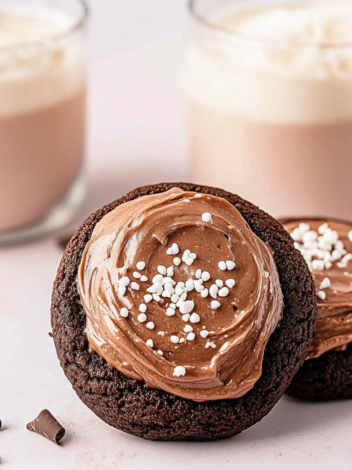 Frosted Chocolate Cookies: No-Chill Recipe for Sweet Bliss 3 Frosted Chocolate Cookies (Chocolate Cake Cookies)