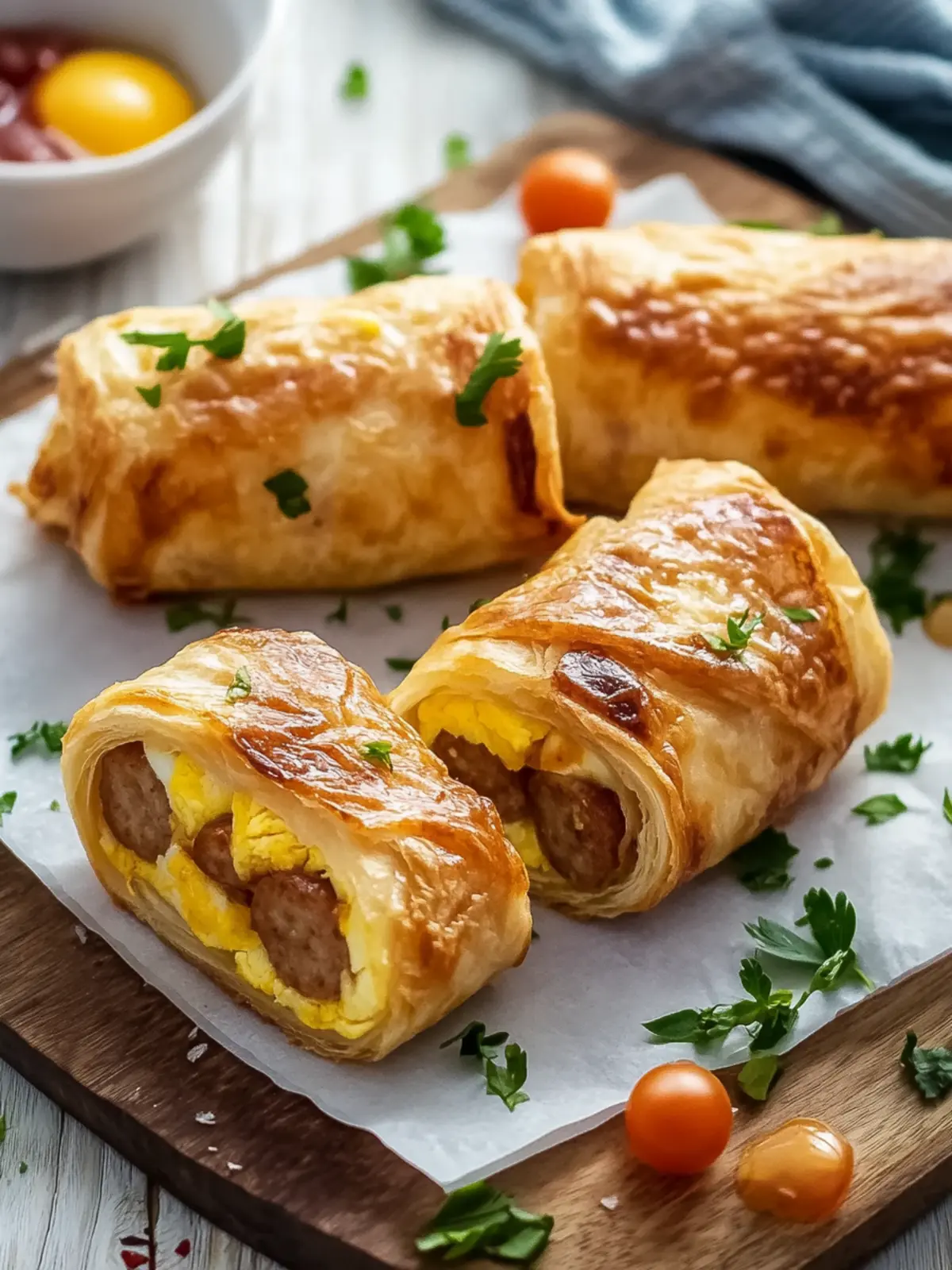 Sausage Egg Breakfast Roll-Ups: Quick, Cozy Morning Treats 2 Sausage Egg Breakfast Roll-Ups
