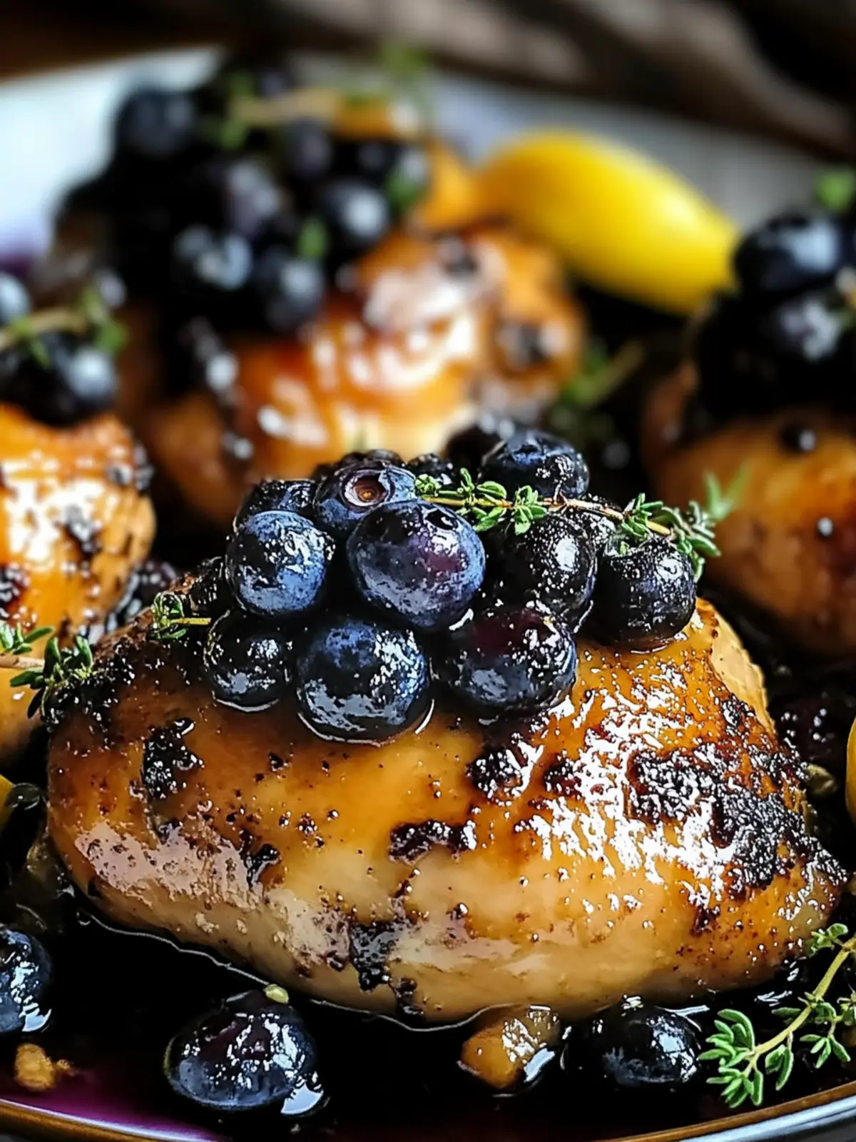 Irresistible Blueberry Thyme Chicken for Effortless Dinner Bliss 4 Blueberry Thyme Chicken