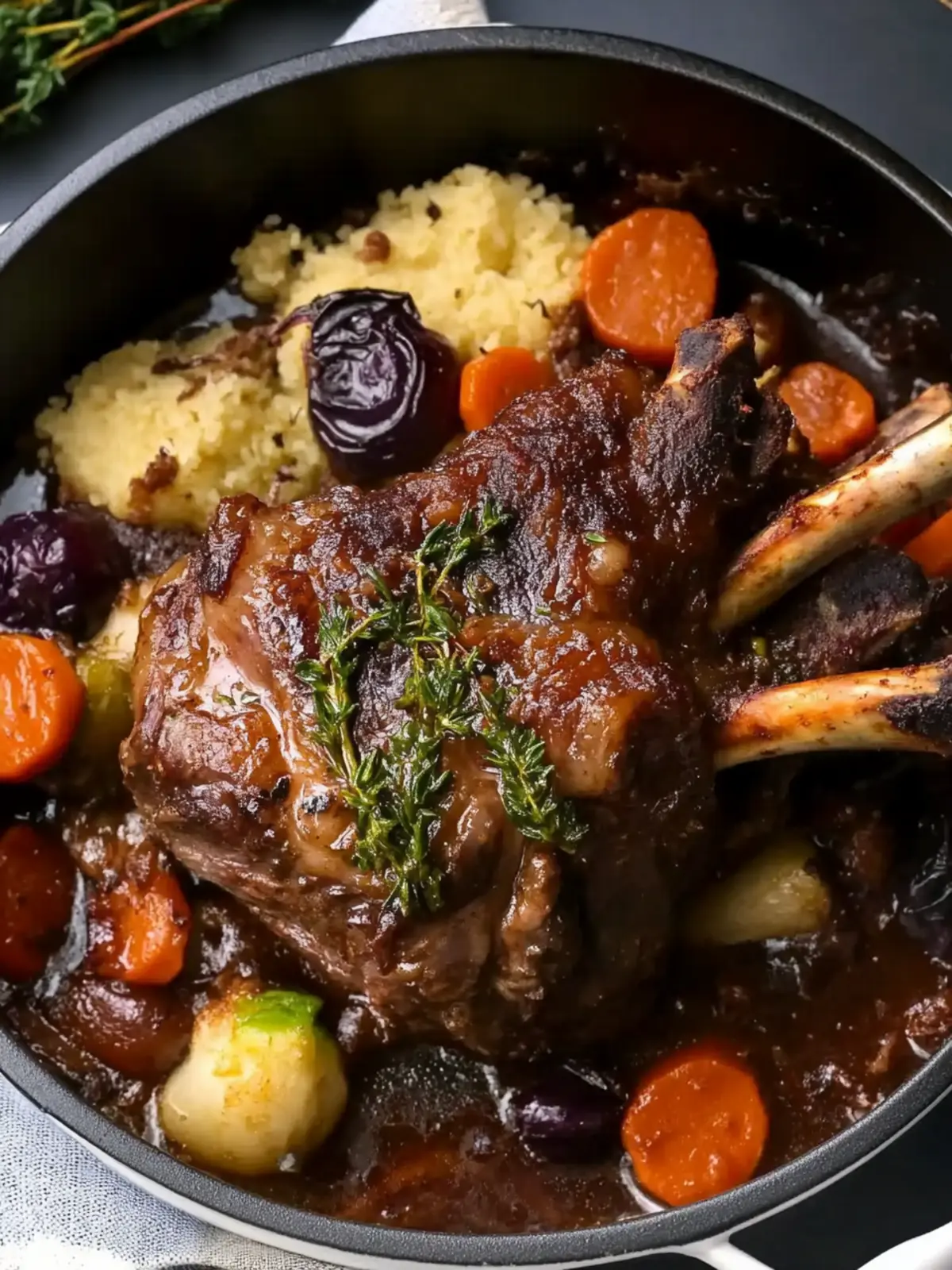 Savory Elegance: Braised Lamb Shank Dinner You ll Love 2 Elegant Braised Lamb Shank Dinner