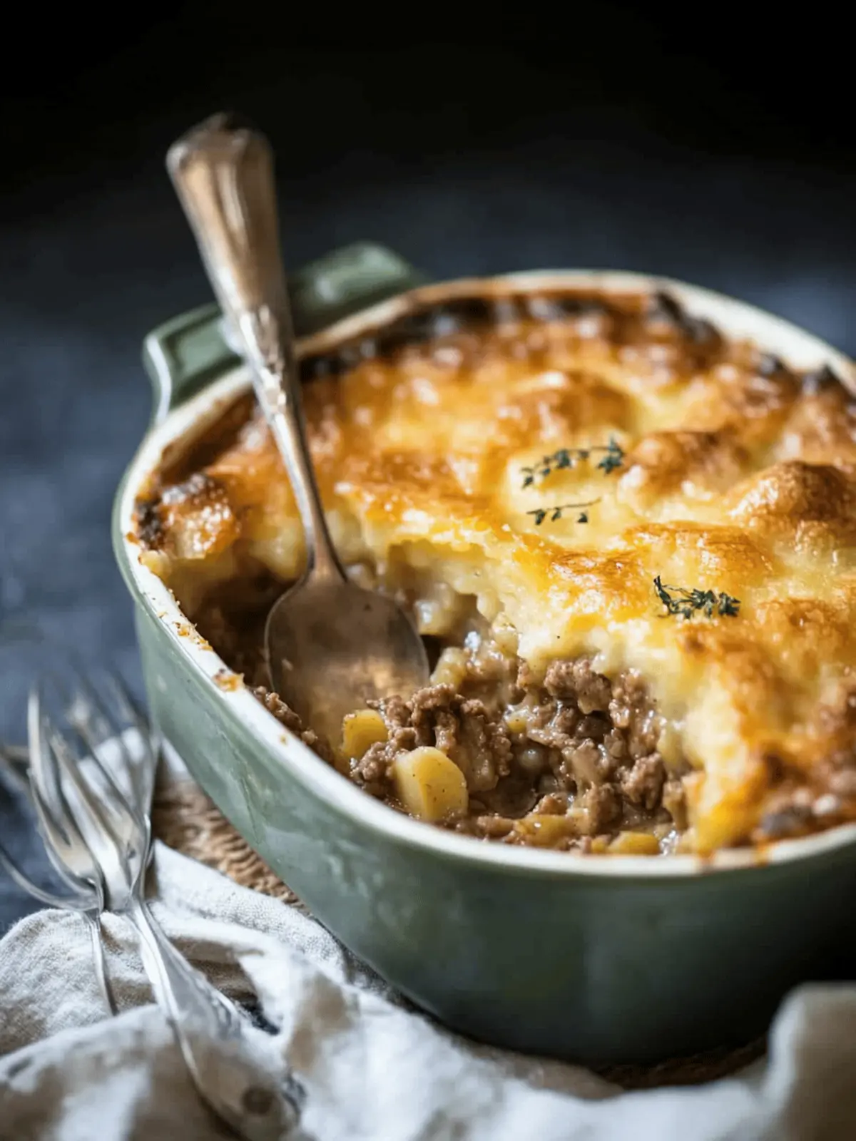 Savory Scalloped Potato Beef and Mushroom Shepherd s Pie Delight 2 Scalloped Potato Beef and Mushroom Shepherd s Pie