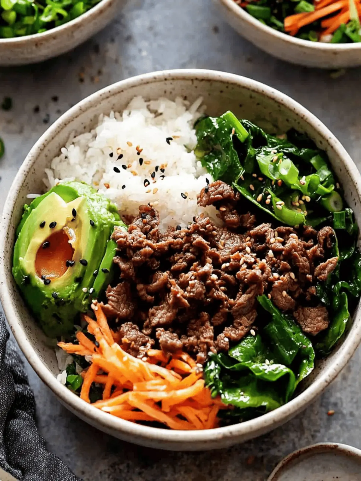 Korean Beef Bulgogi Rice Bowls Easy, Flavor-Packed Delight 3 Korean Beef Bulgogi Rice Bowls The easy way!