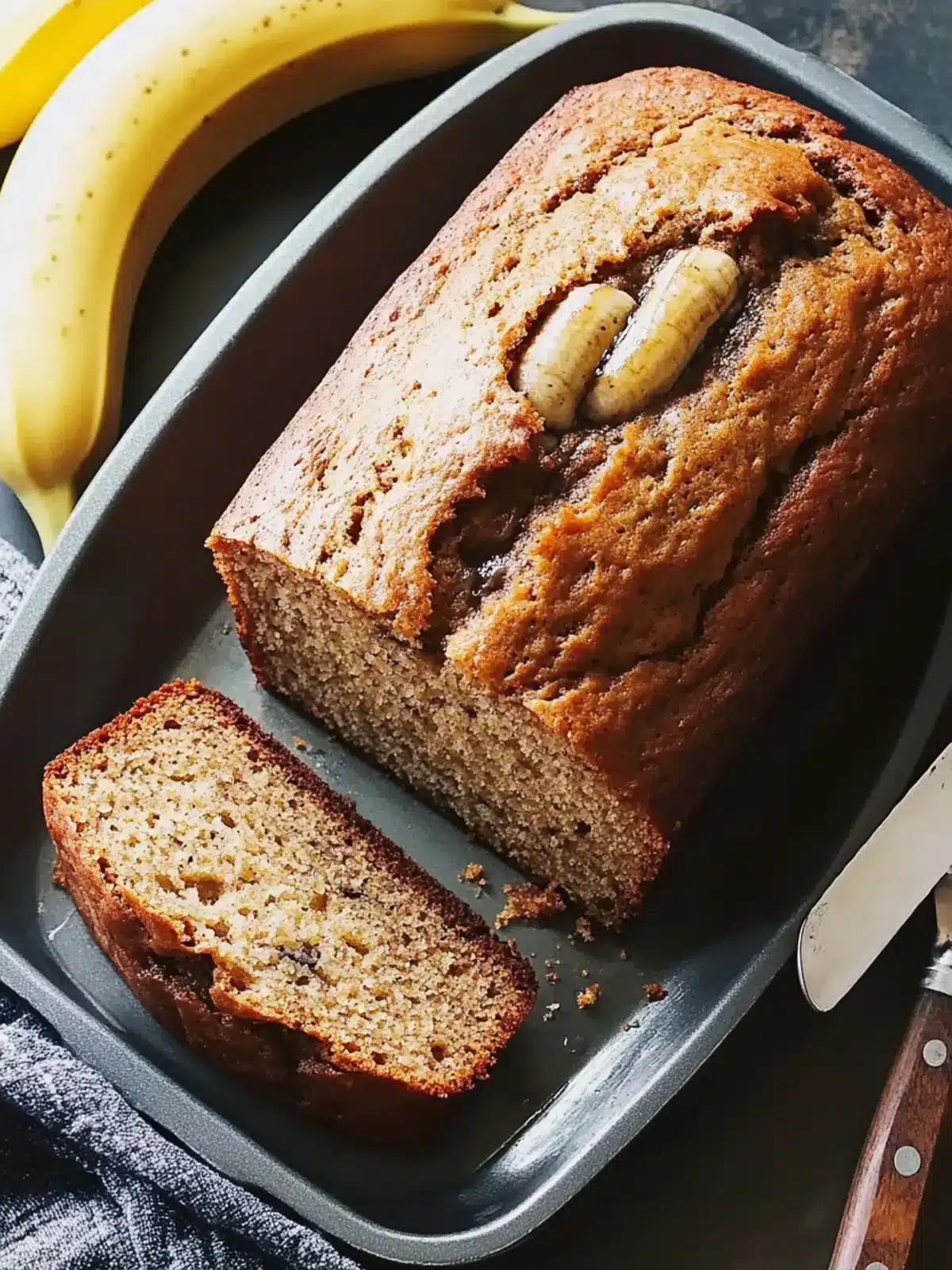 Moist Banana Bread: Easy Recipe for a Sweet Homemade Delight 3 Moist Banana Bread