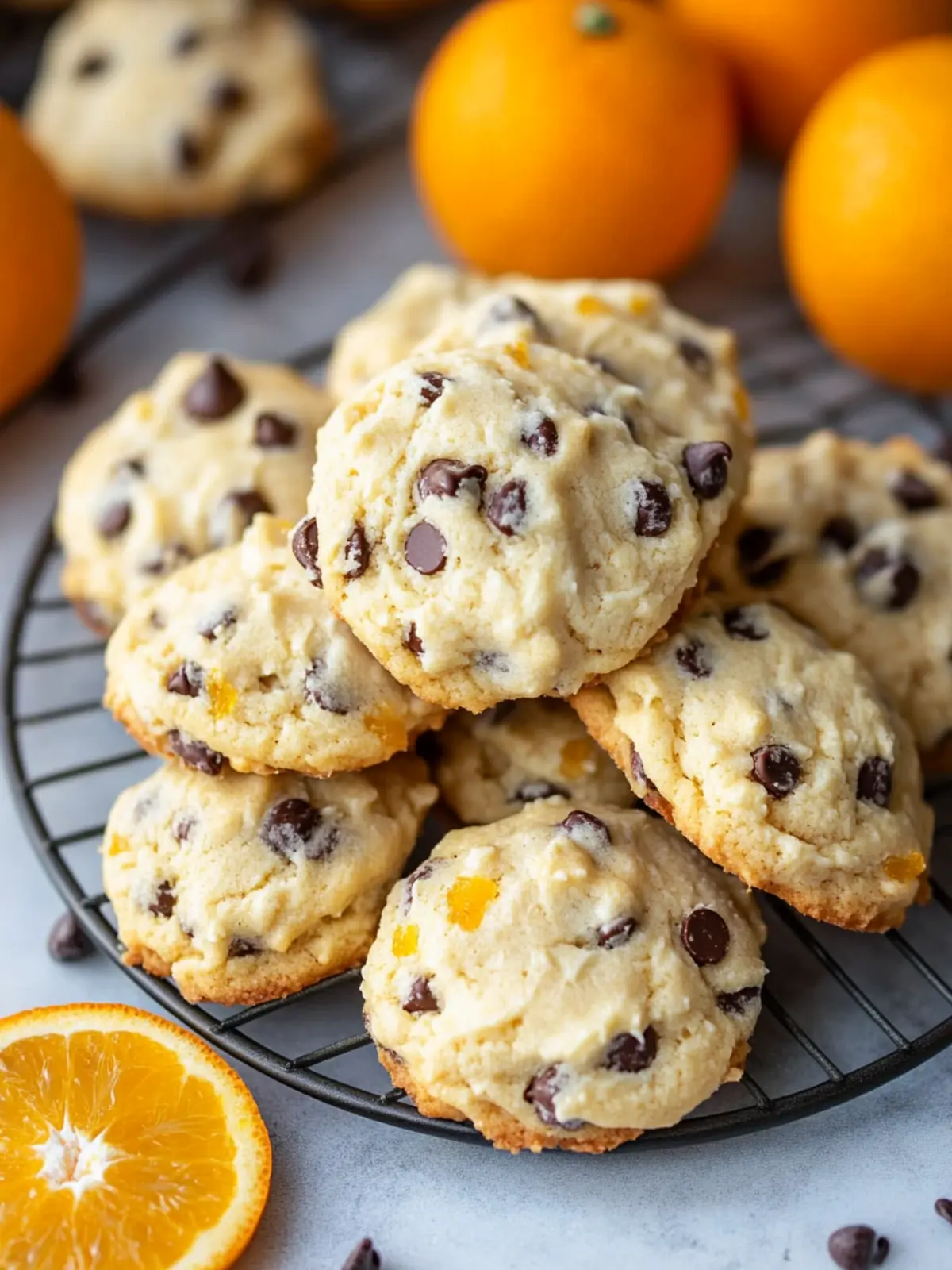 Orange Chocolate Chip Ricotta Cookies: A Festive Flavor Burst 2 Orange Chocolate Chip Ricotta Cookies