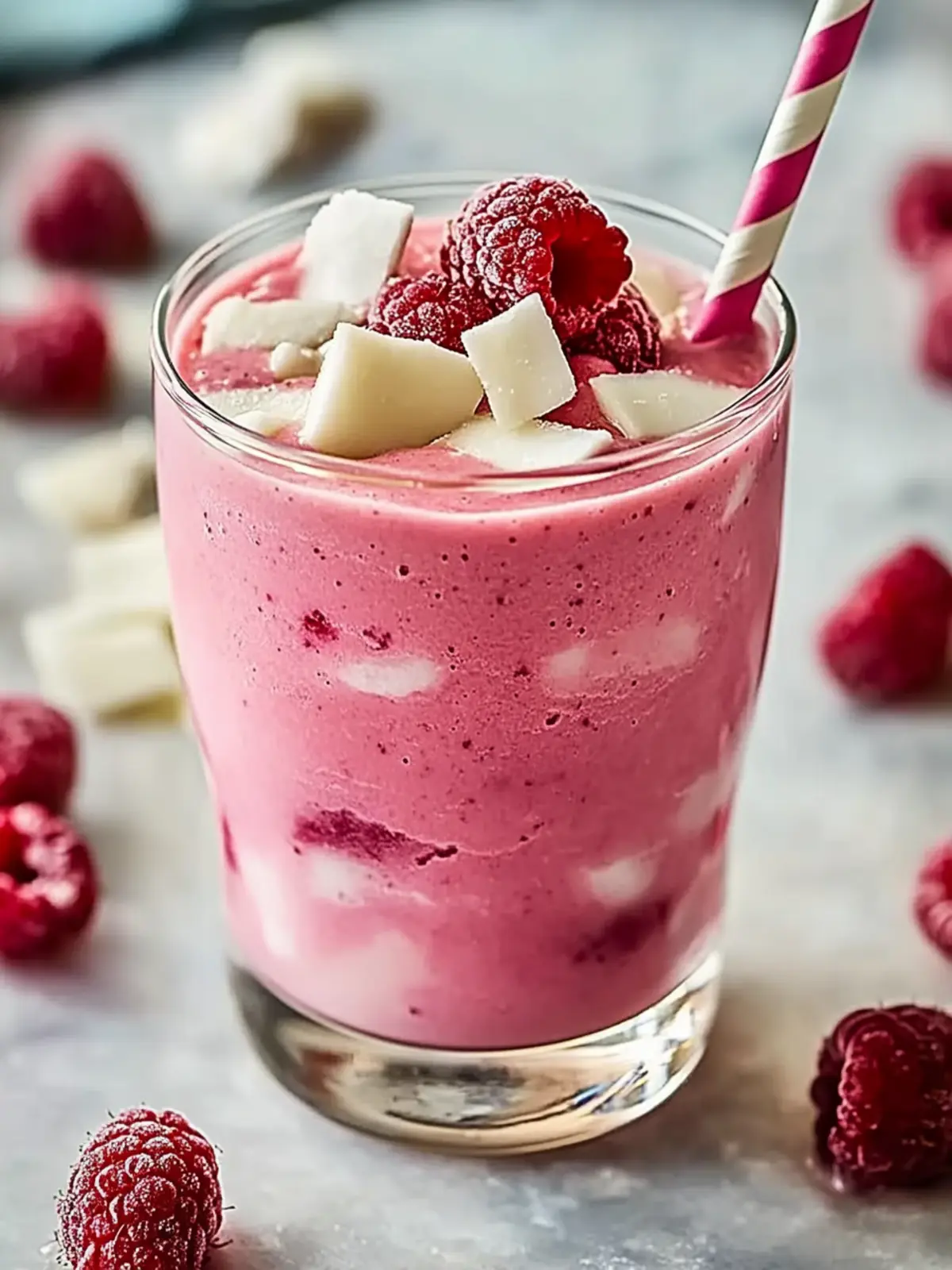 Raspberry Coconut Cloud Smoothie: Your Tropical Energy Boost 4 Raspberry Coconut Cloud Smoothie