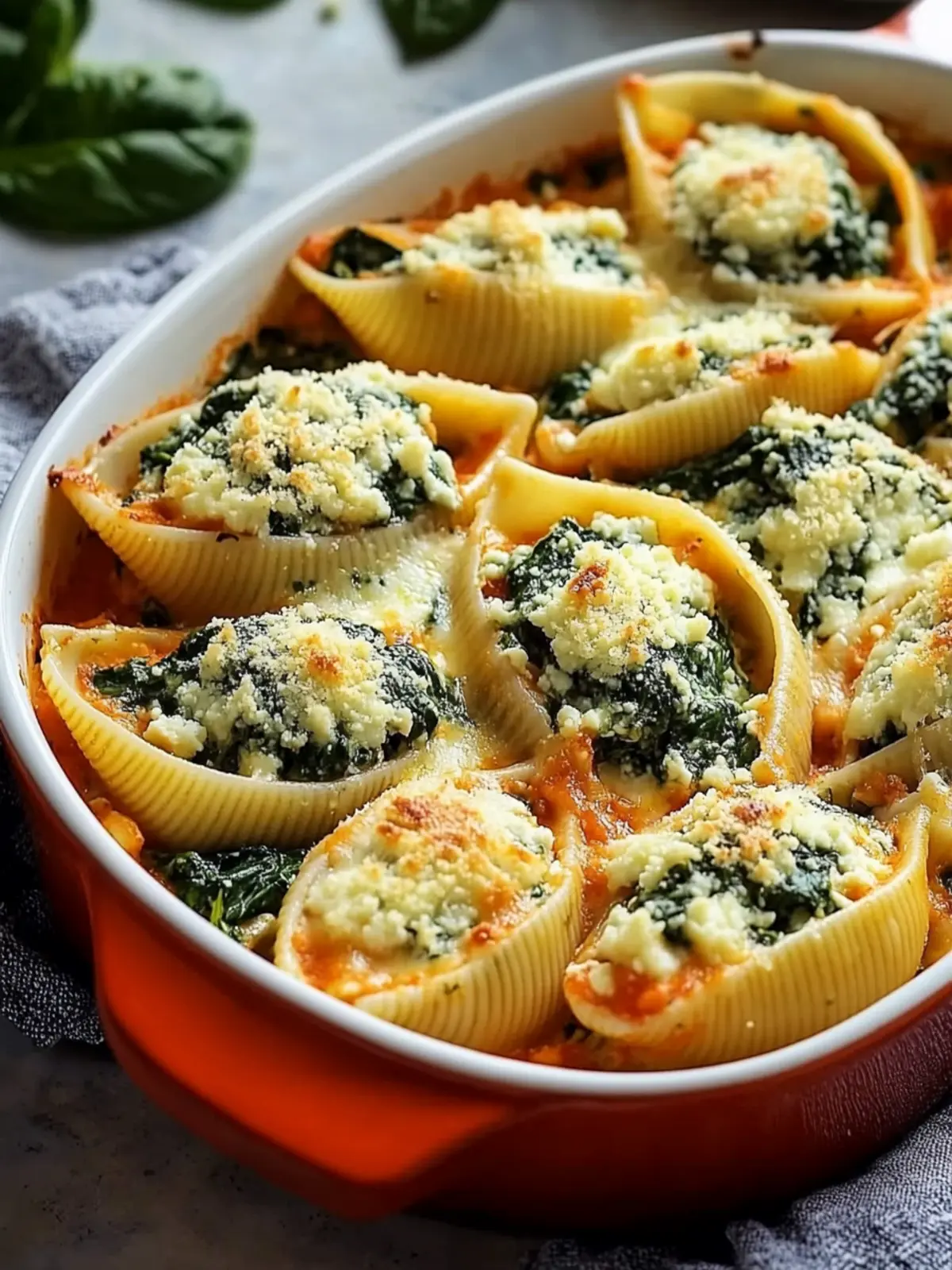 Irresistible Spinach and Ricotta Stuffed Shells for Cozy Nights 4 Spinach and Ricotta Stuffed Shells