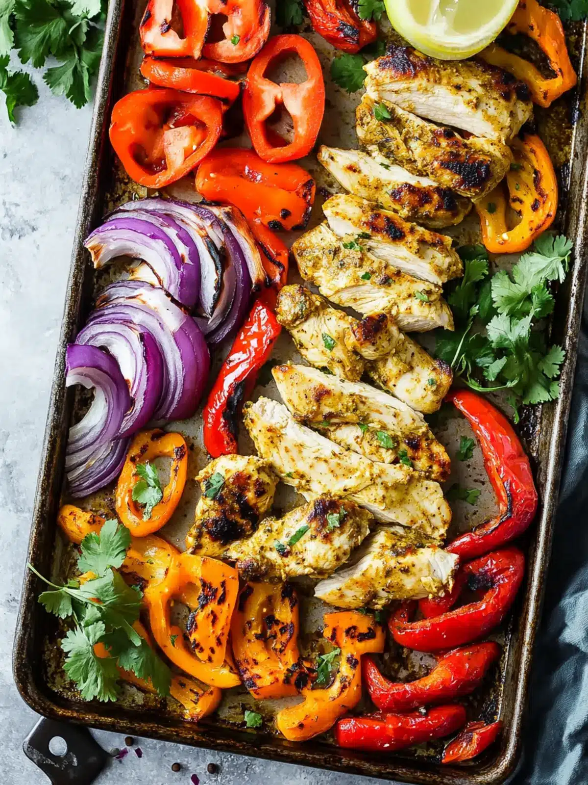 Savory Chicken Shawarma Sheet Pan Dinner Made Easy 2 Chicken Shawarma Sheet Pan Dinner