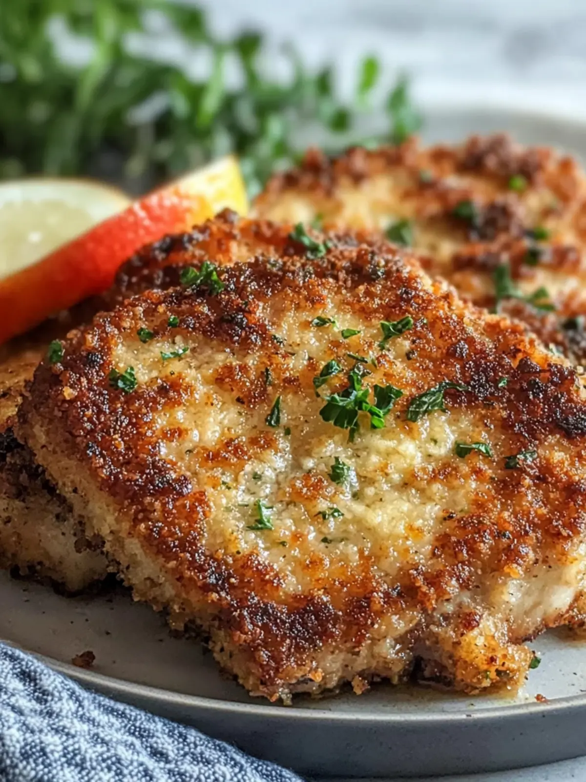 Crispy Parmesan Crusted Air Fryer Pork Chops You ll Love 3 Crispy Parmesan Crusted Air Fryer Pork Chops