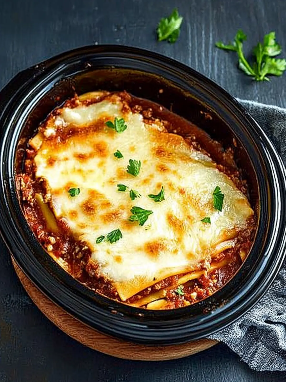 Melt-In-Your-Mouth Slow-Cooker Lasagna for Cozy Nights 2 Slow-Cooker Lasagna