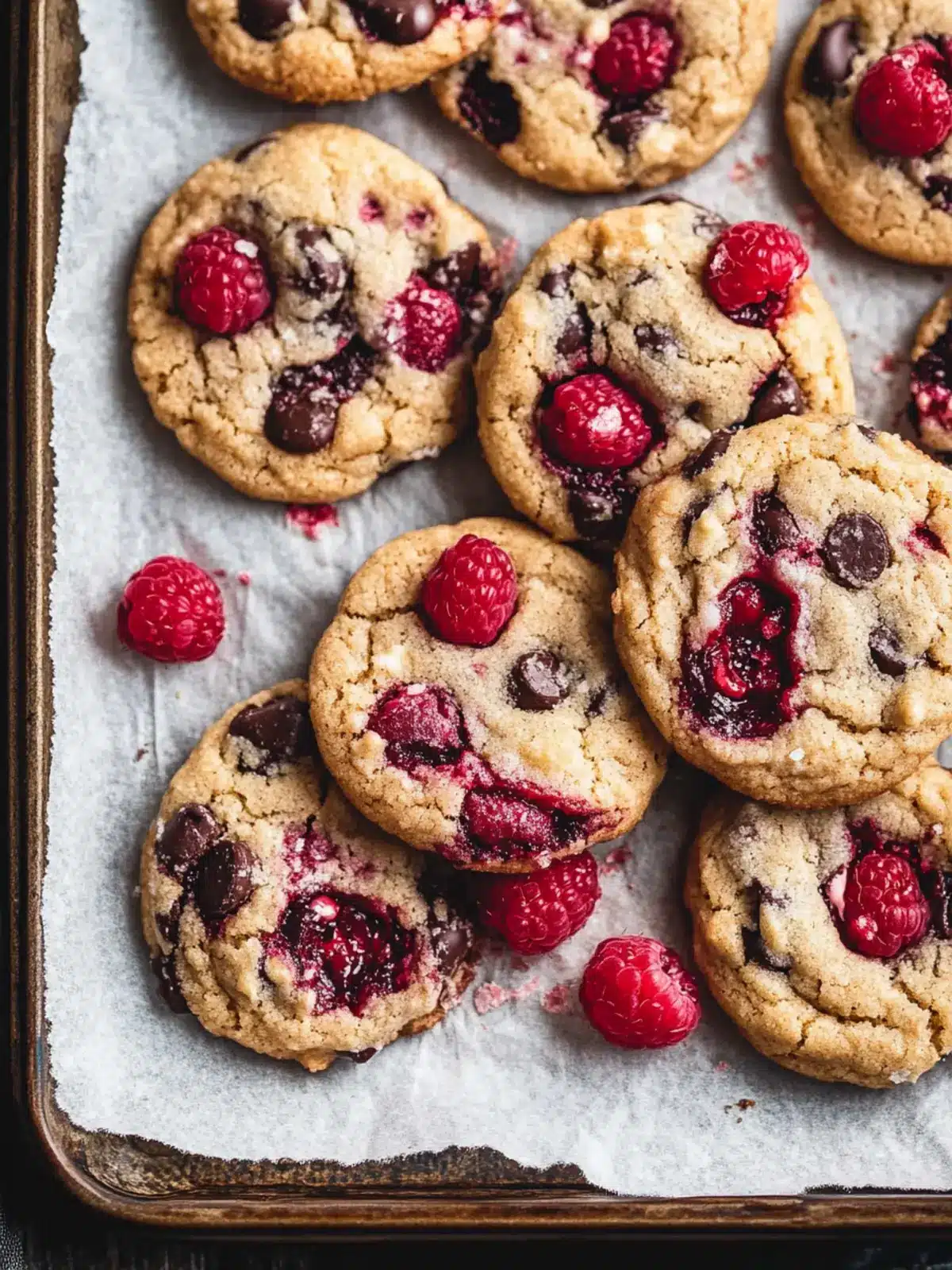 Delicious Raspberry Chocolate Chip Cookies for Perfect Indulgence 3 Raspberry Chocolate Chip Cookies