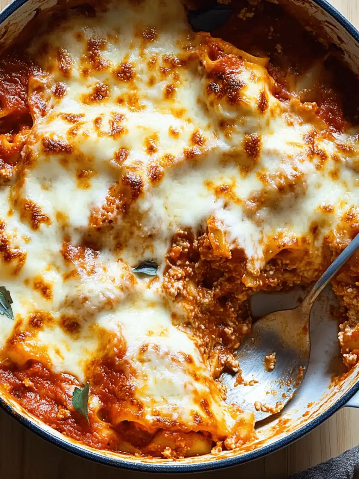 One-Pot Lazy Lasagna: Your Quick Comfort Meal Delight 4 One-Pot Lazy Lasagna