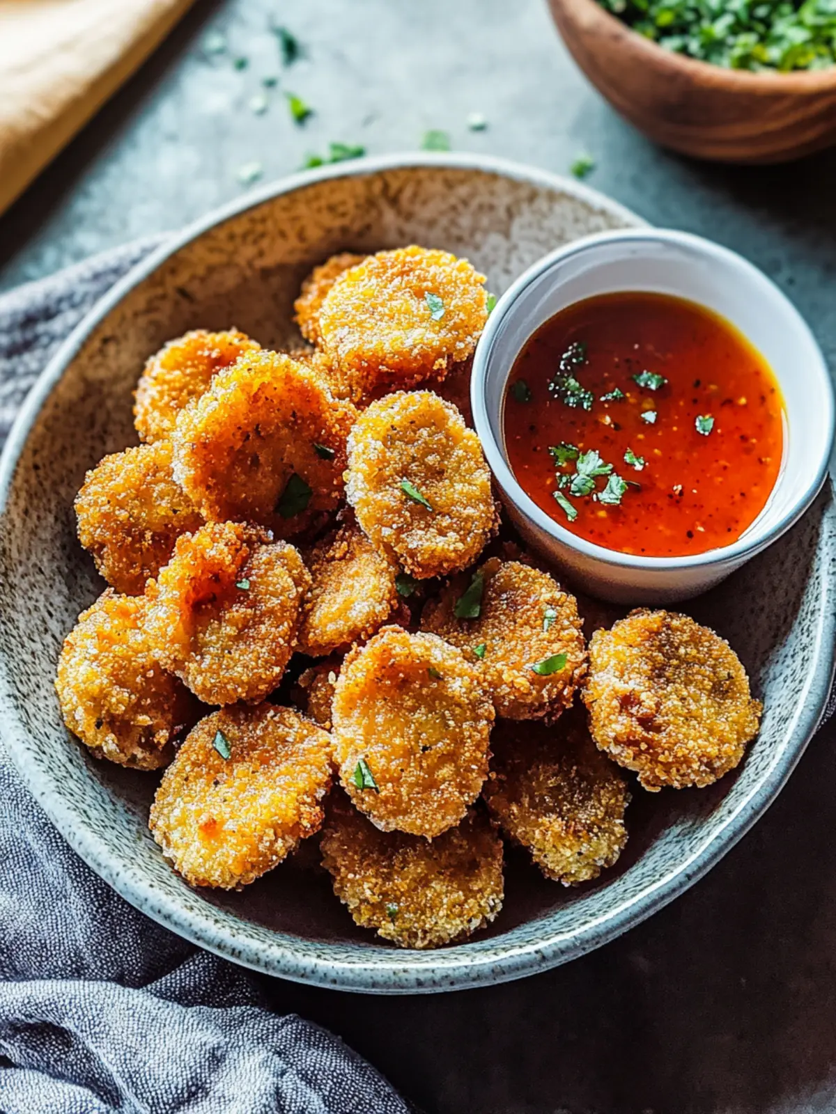 Delicious Fried King Oyster Mushroom Bites for Mother s Day 4 Fried King Oyster Mushroom Bites-Mother's day side dish