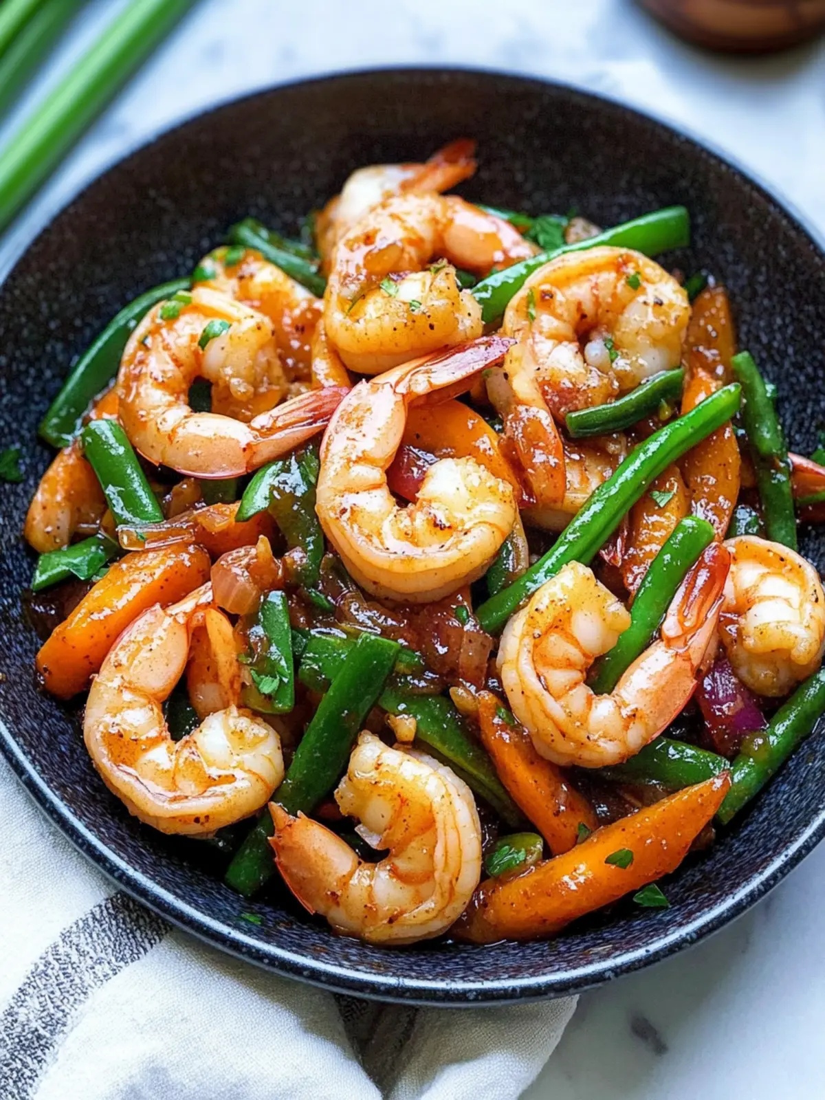 Zesty Shrimp Stir Fry with Honey Sriracha Magic 3 Shrimp Stir Fry