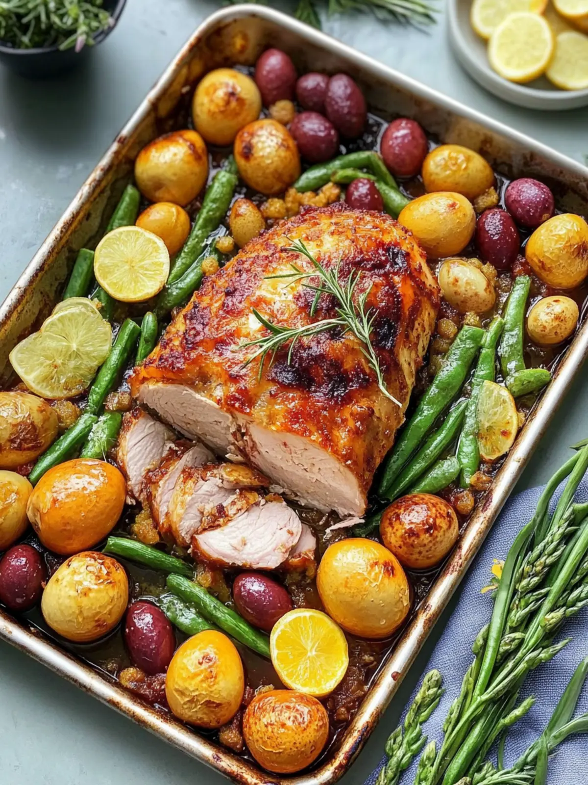 Easter Dinner on a Sheet Pan: Easy Ham and Pineapple Delight 4 Easter Dinner on a Sheet Pan