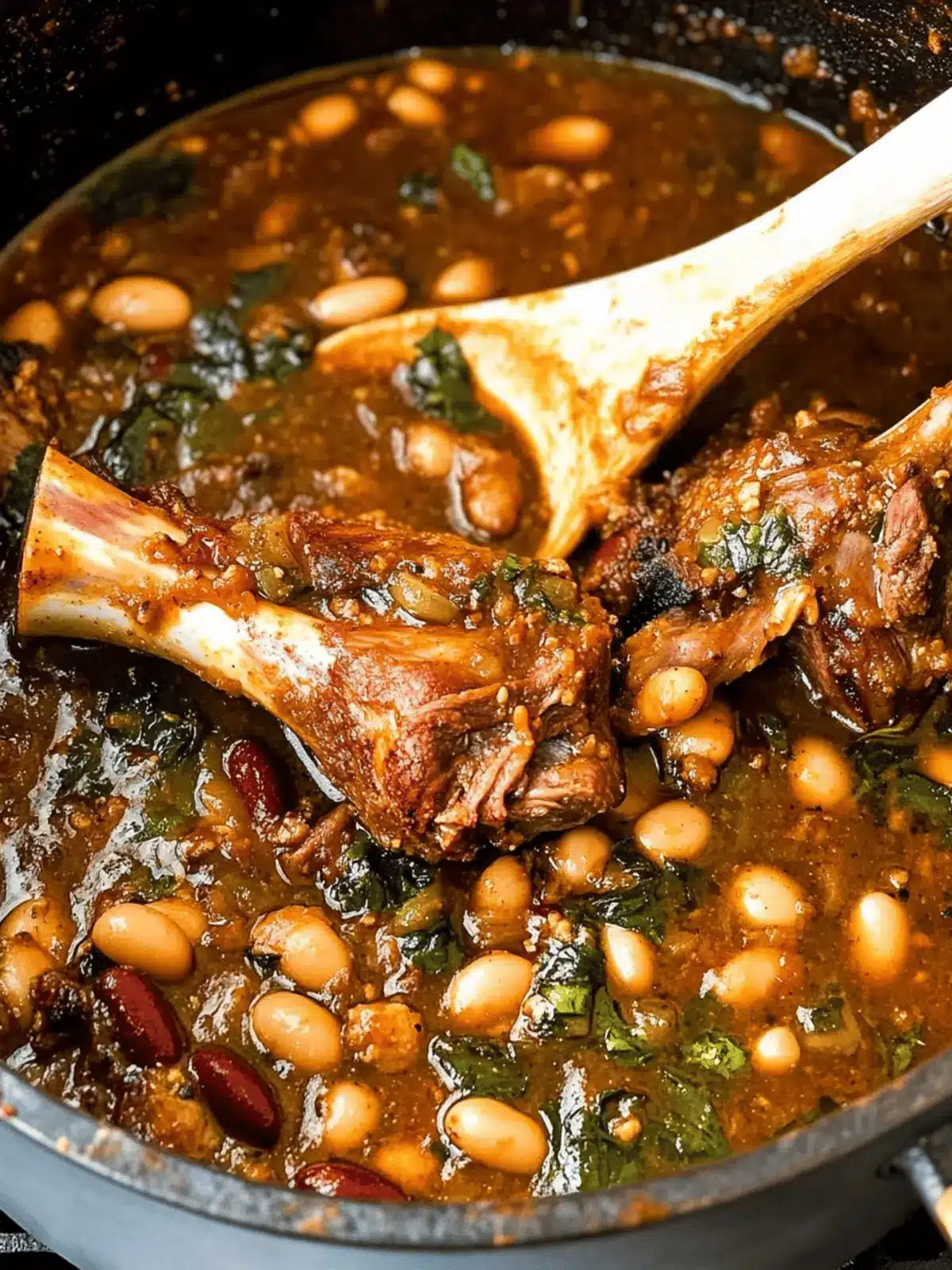 Savory Lamb Shank Chilli with Beans for Cozy Nights 3 Lamb shank chilli with beans