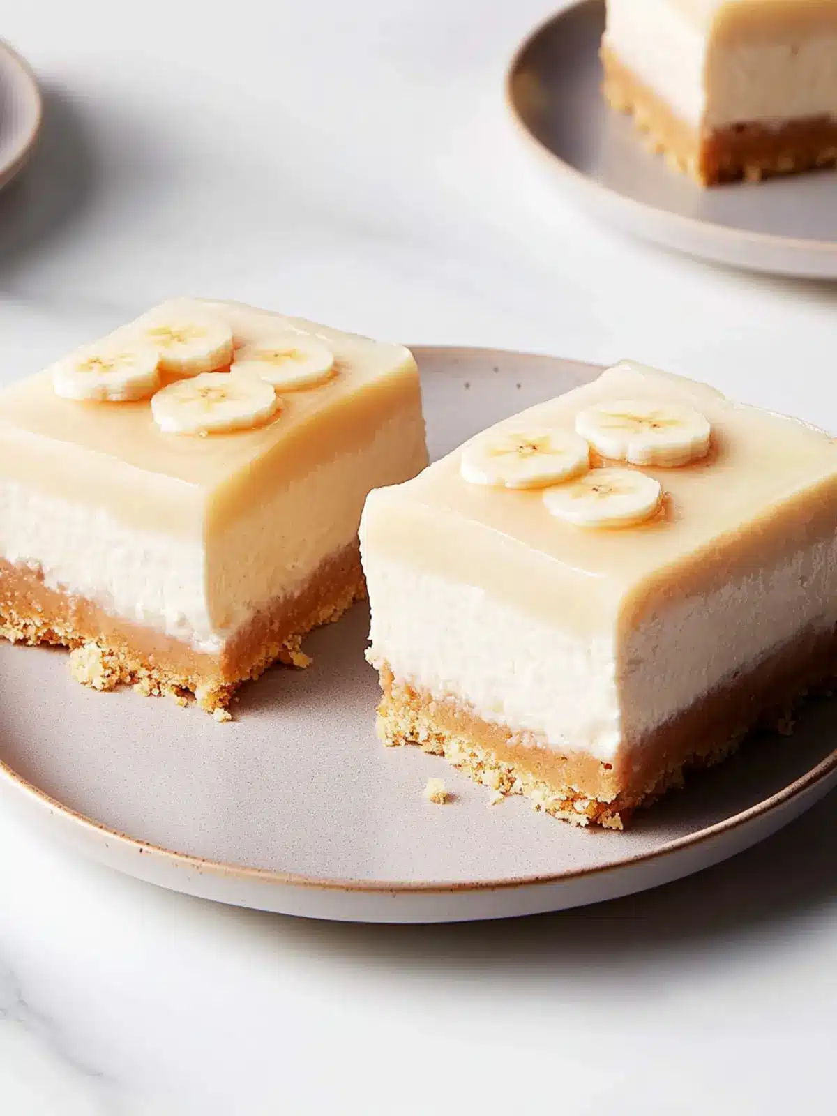 Irresistible Banana Pudding Cheesecake Bars You ll Crave 2 Banana Pudding Cheesecake Bars