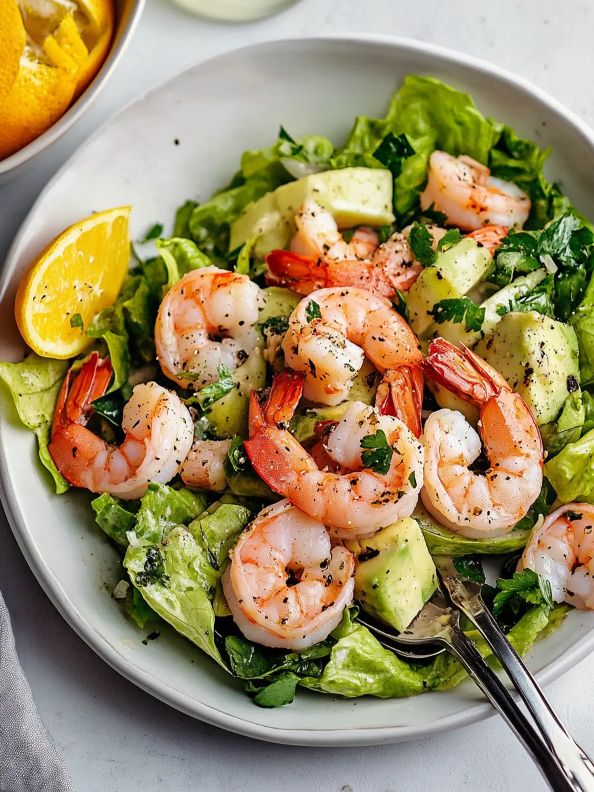Delicious Shrimp Salad: Creamy Lemon Twist for Summer Freshness 4 Shrimp Salad