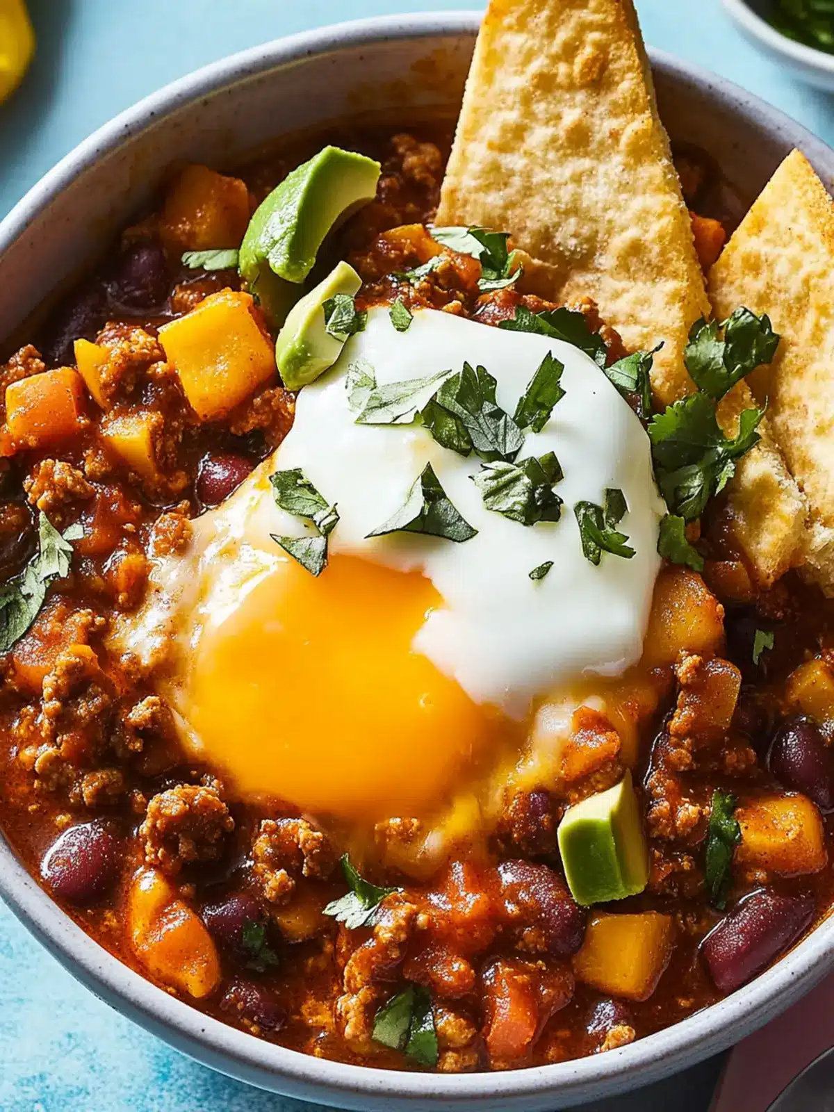 Savory Chorizo Breakfast Chili to Kickstart Your Morning 2 Chorizo Breakfast Chili