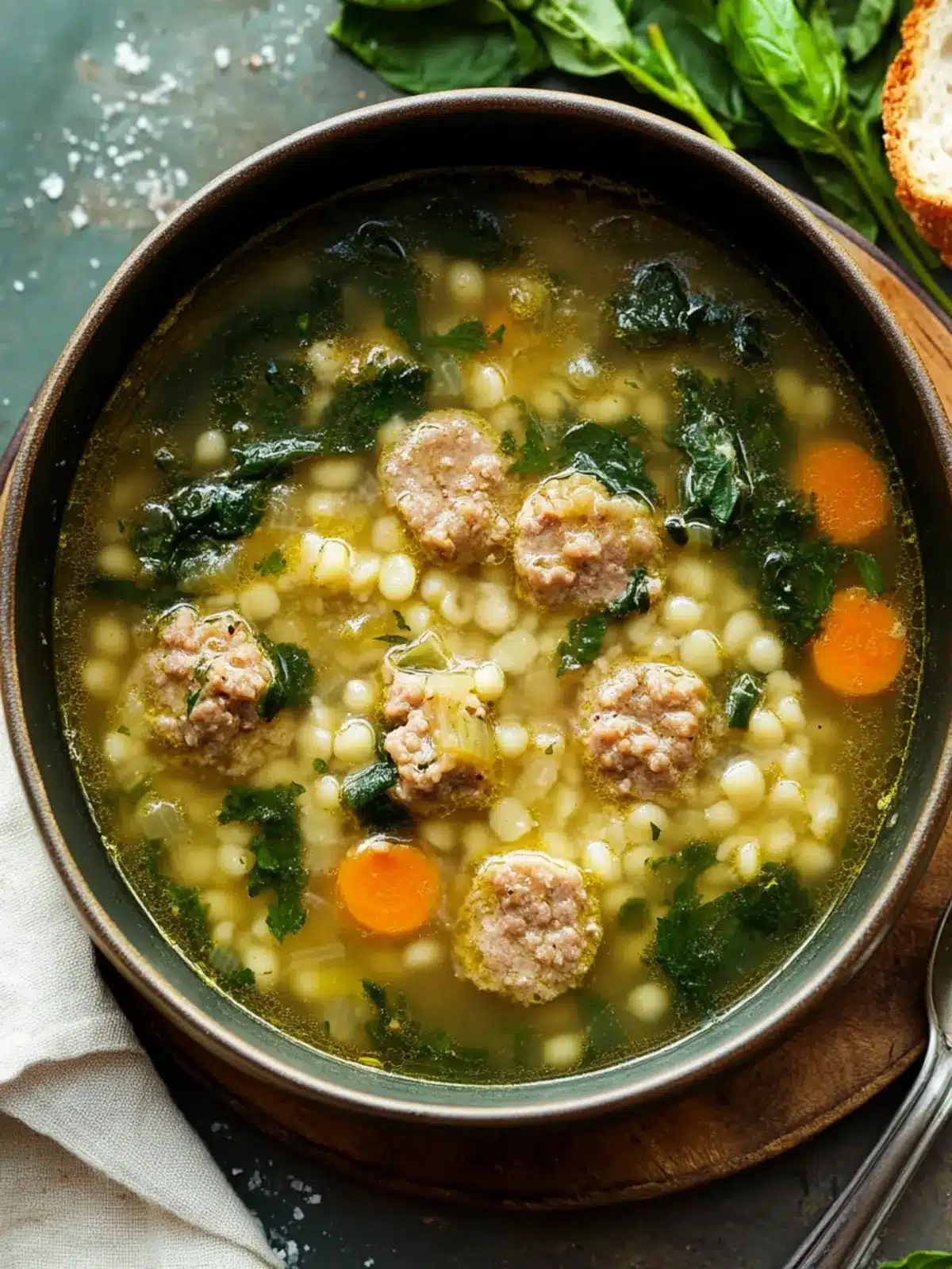 Cozy Up with Italian Wedding Soup: Easy Comfort in a Bowl 3 Italian Wedding Soup