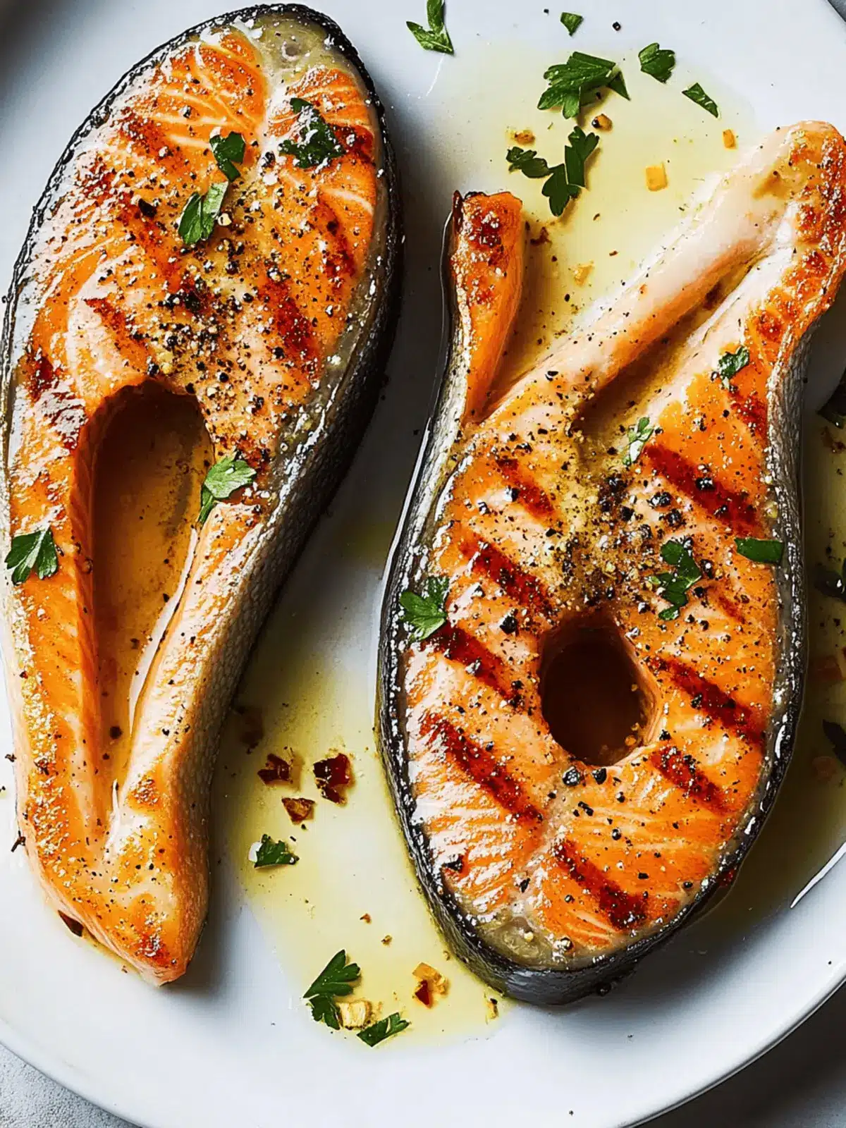 Sweet and Spicy Salmon Steak in 15 Minutes Flat 4 Salmon Steak