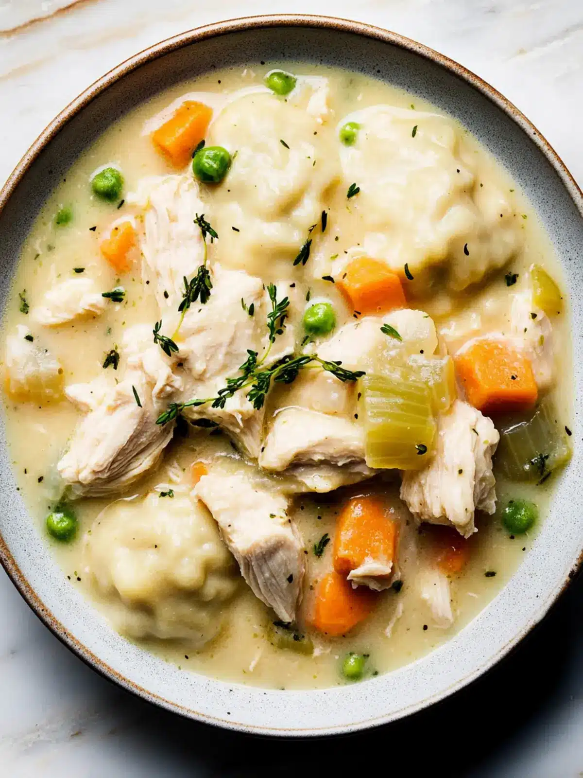 Savory Chicken & Dumplings for Ultimate Comfort at Home 3 Chicken & Dumplings