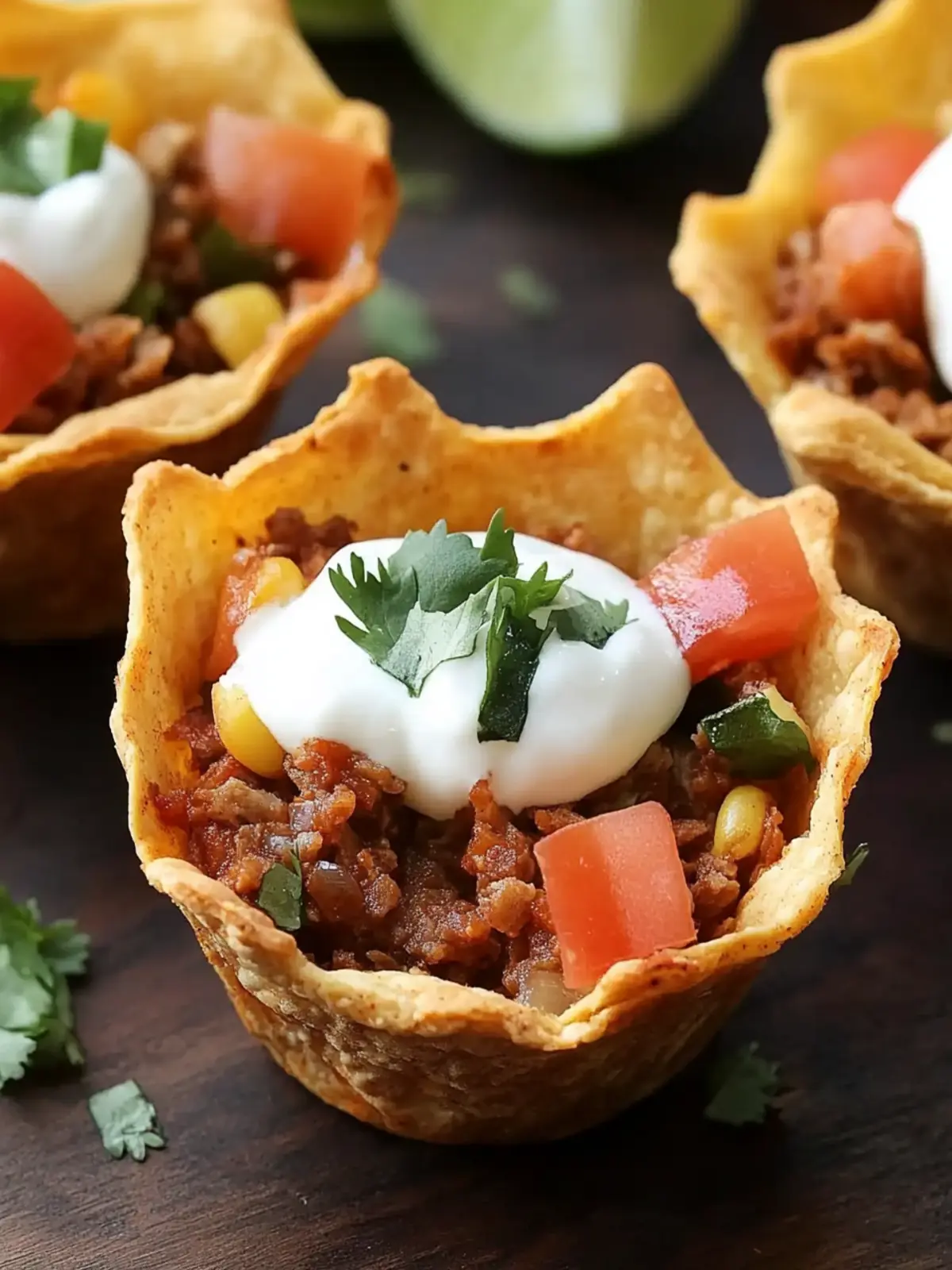 Delicious Crunchy Taco Cups That Everyone Will Love 3 Crunchy Taco Cups