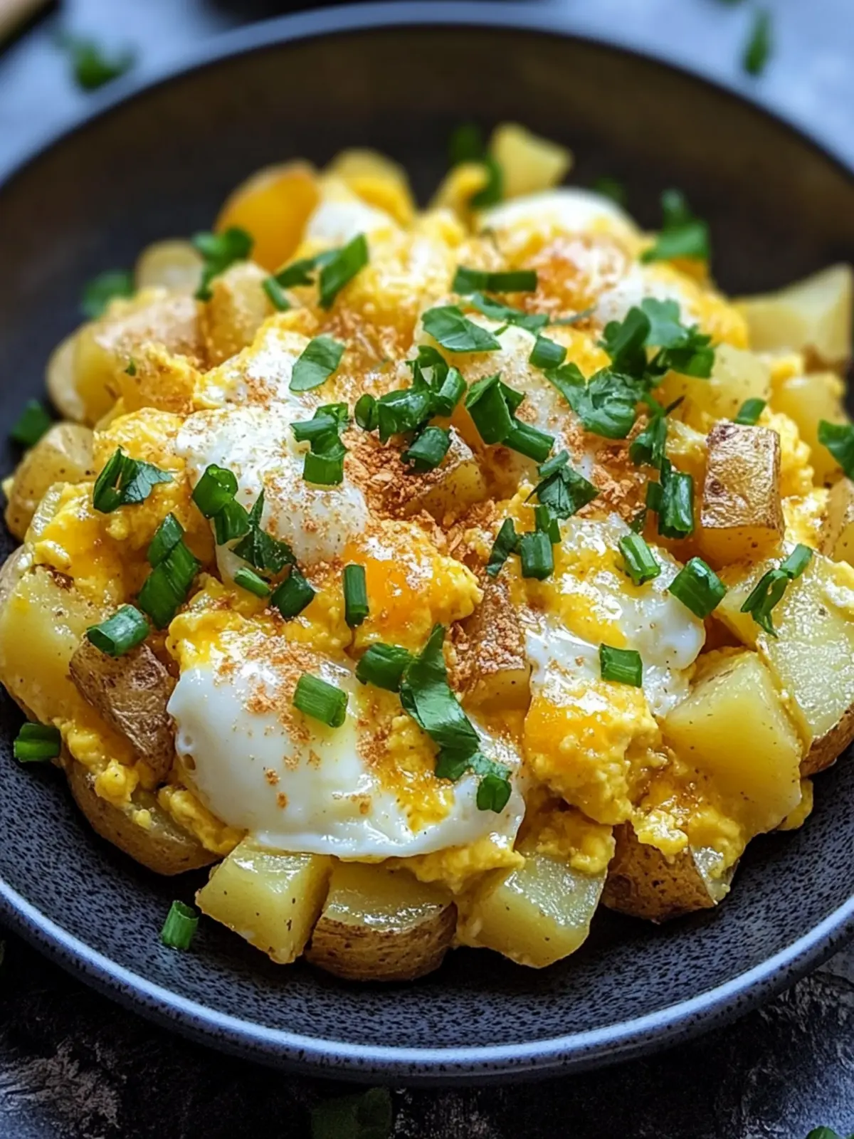 Cheesy Potato Egg Scramble: The Ultimate Breakfast Delight 4 Cheesy Potato Egg Scramble
