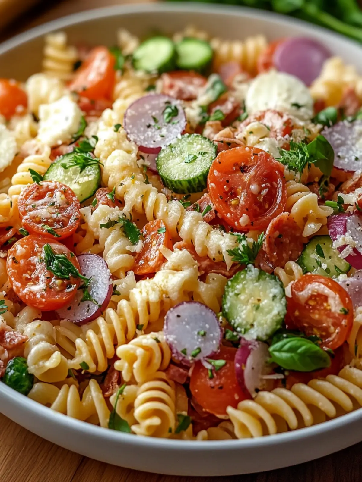 Creamy Pizza Pasta Salad Recipe: A Flavorful Twist on Tradition 3 Pizza Pasta Salad Recipe