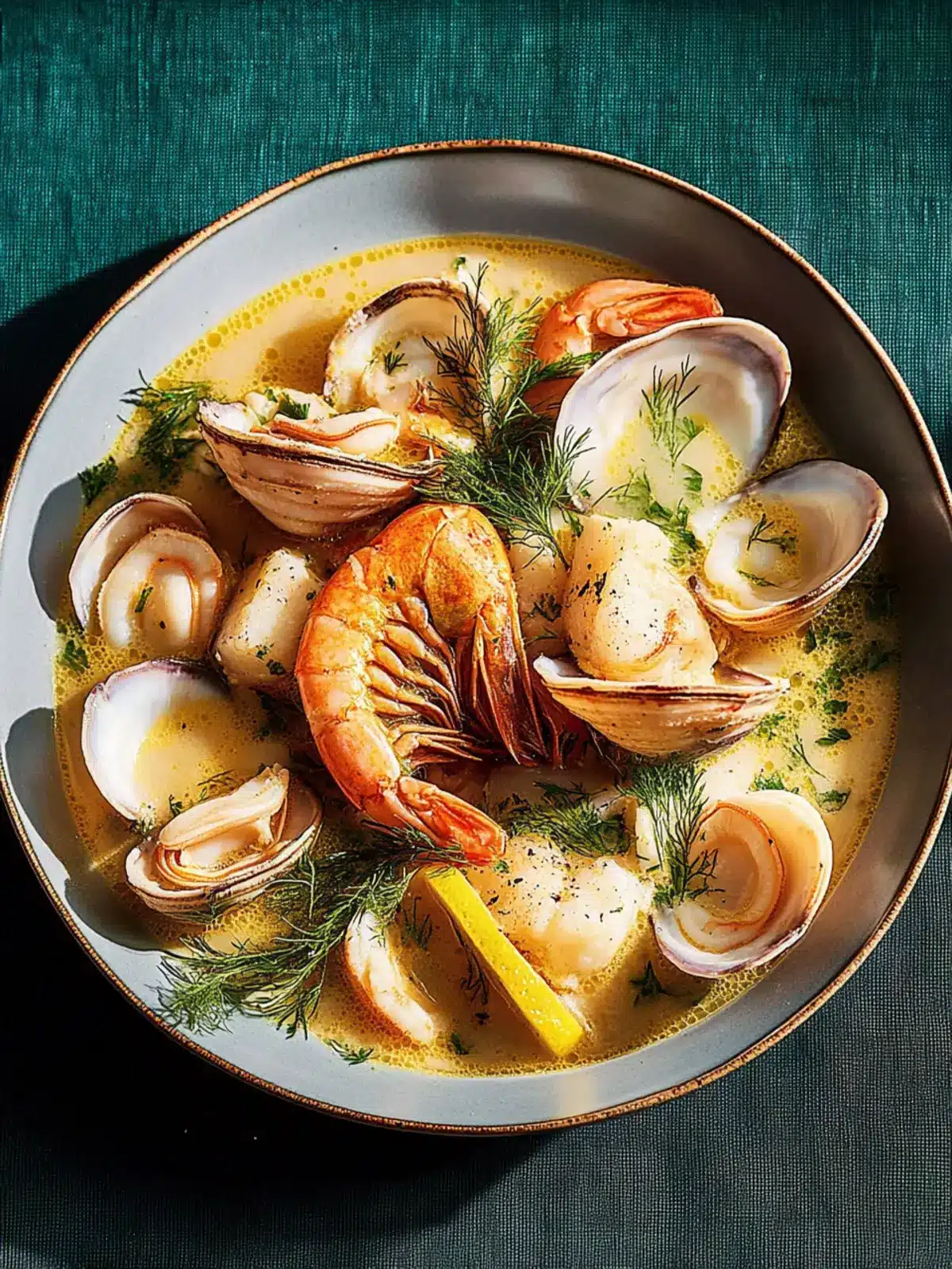 Avgolemono Seafood Stew: Your New Comfort Food Dream 4 Avgolemono Seafood Stew