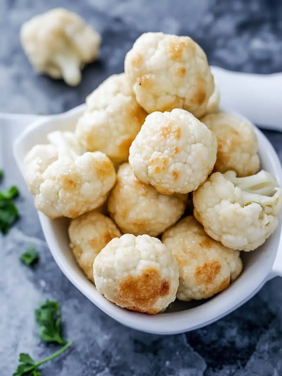 Crispy 4-Ingredient Cauliflower Pops for Guilt-Free Snacking 2 4-Ingredient Cauliflower Pops