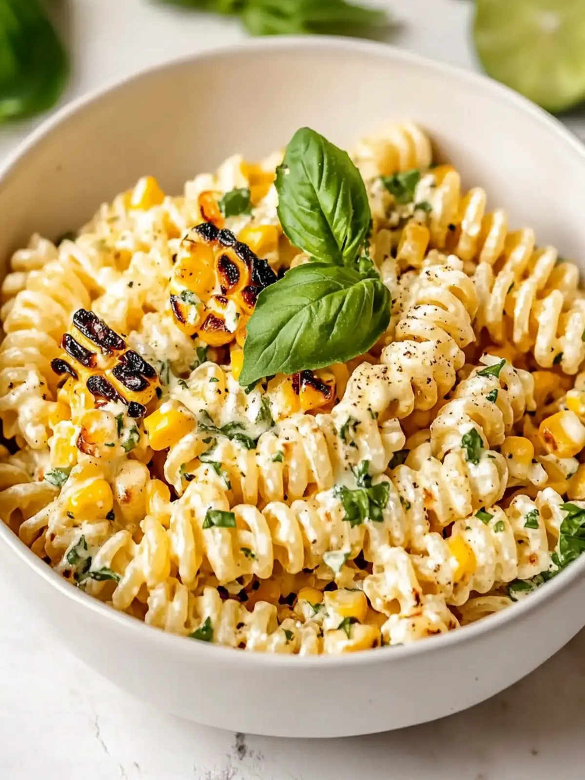 Creamy Street Corn Pasta Salad: Quick, Refreshing Summer Delight 2 Creamy Street Corn Pasta Salad