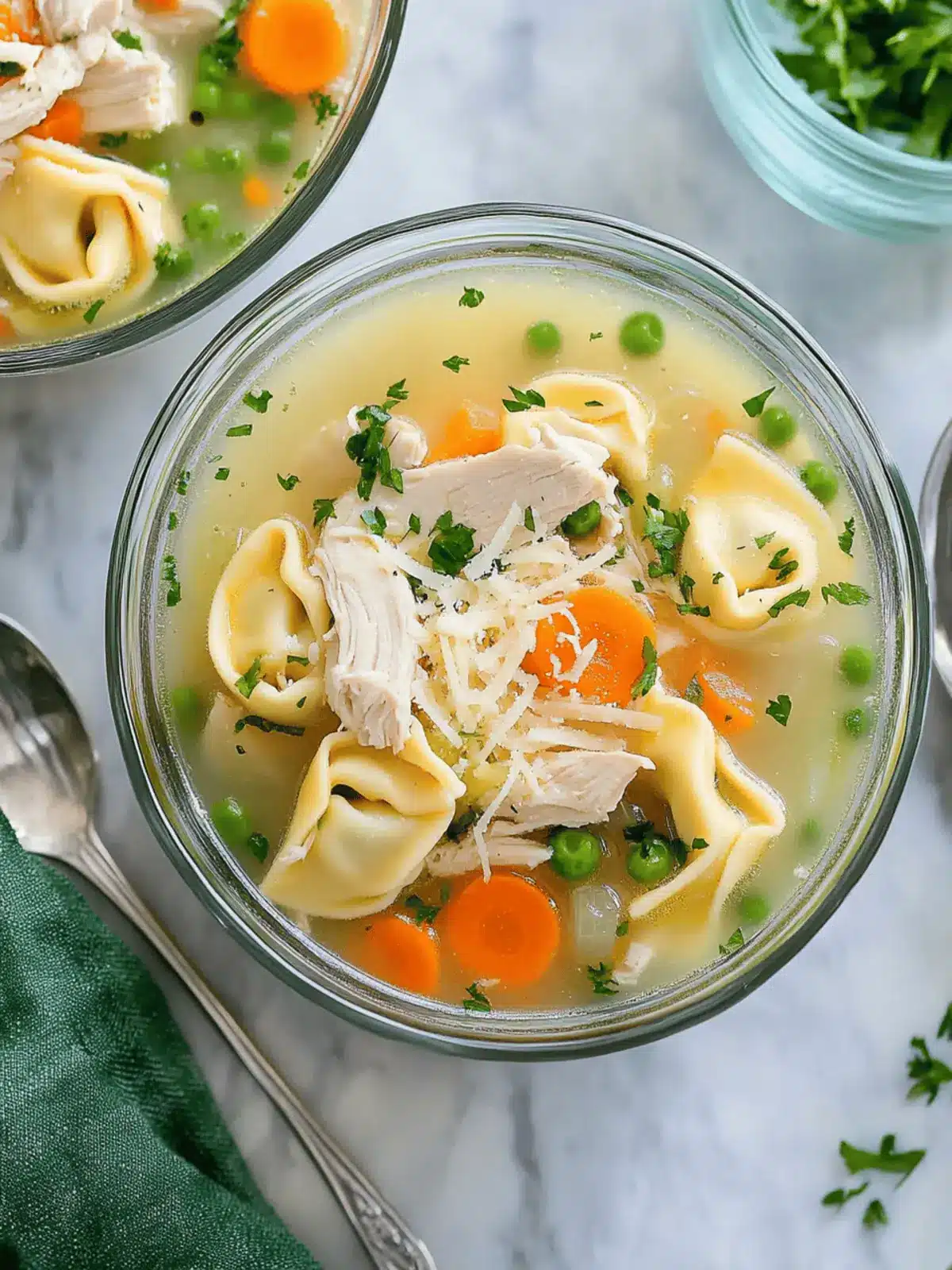 Savory Chicken Tortellini Soup Recipe Ready in 30 Minutes 3 Chicken Tortellini Soup Recipe